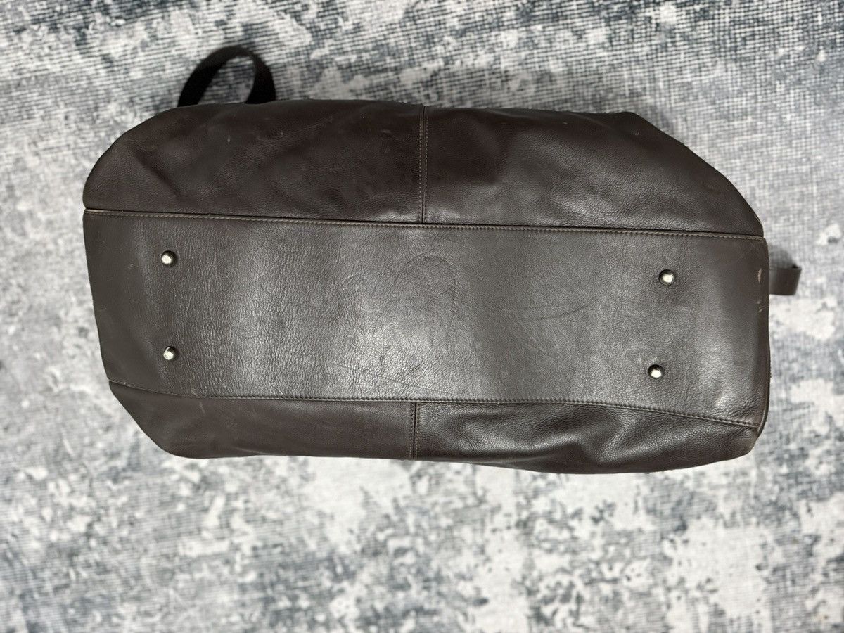 Giorgio Armani Giorgio Armani Leather Travel Bag Size ONE SIZE - 7 Thumbnail