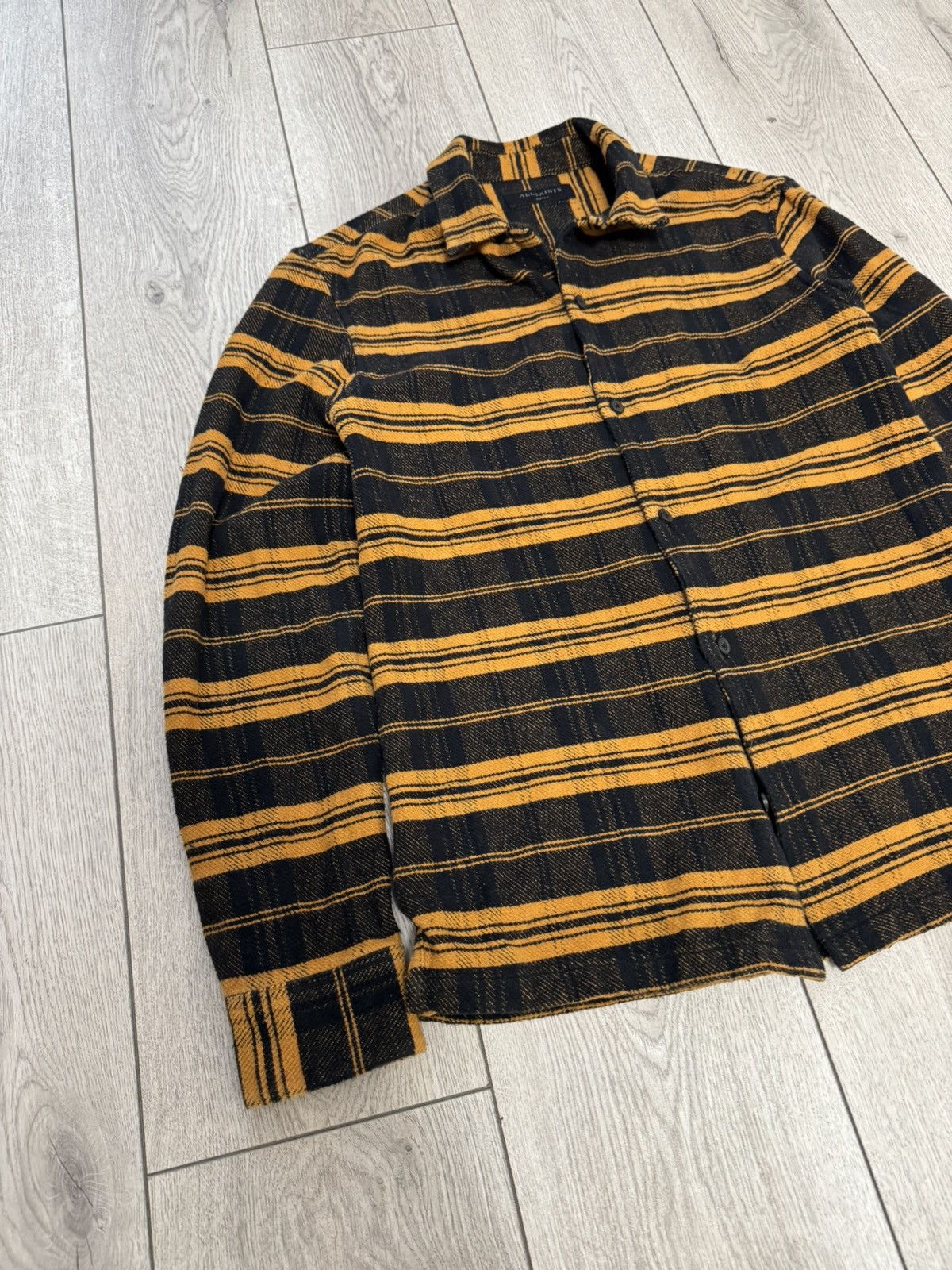 Allsaints Vintage Allsaints Flannel Shirt Travis Scott Style Size US S / EU 44-46 / 1 - 2 Thumbnail