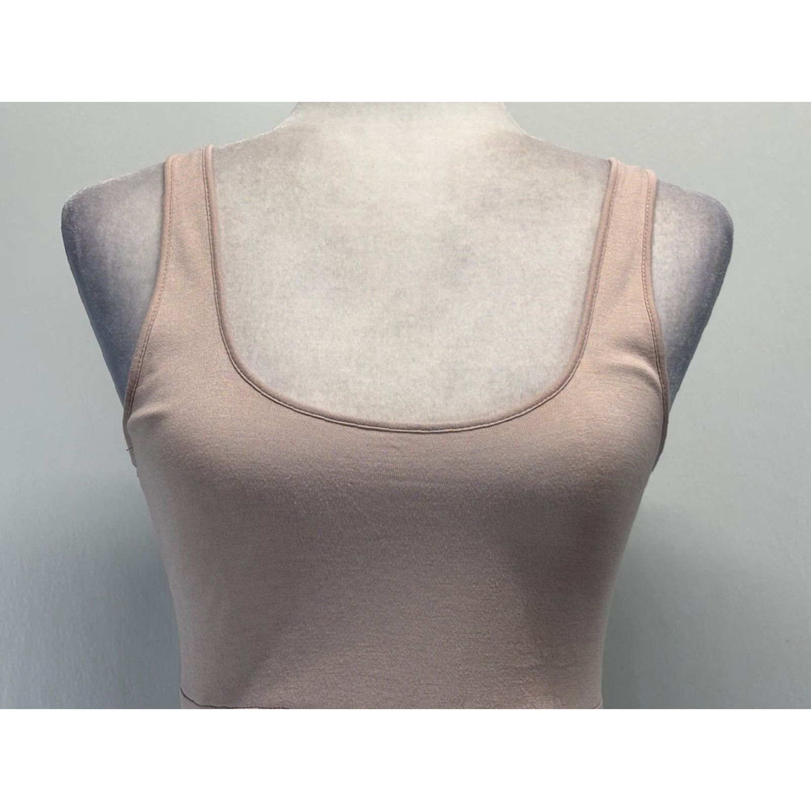 Vintage WILFRED Assonance Tank Midi Dress Women’s Small Pink Sleeveless Pockets Size S / US 4 / IT 40 - 5 Thumbnail