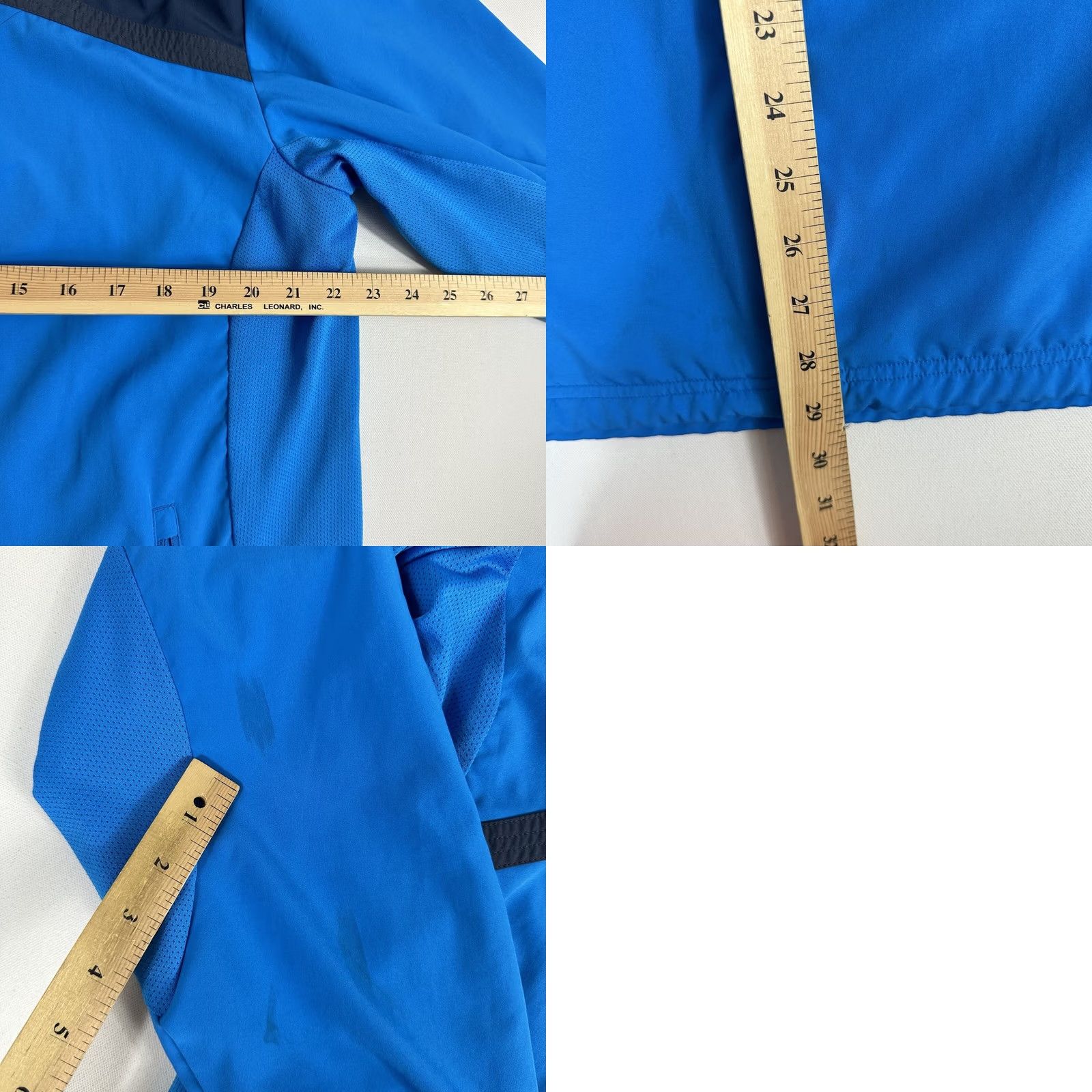 Wilson Wilson Rush Woven Team Jacket Windbreaker Blue Mens Large Size US L / EU 52-54 / 3 - 8 Thumbnail