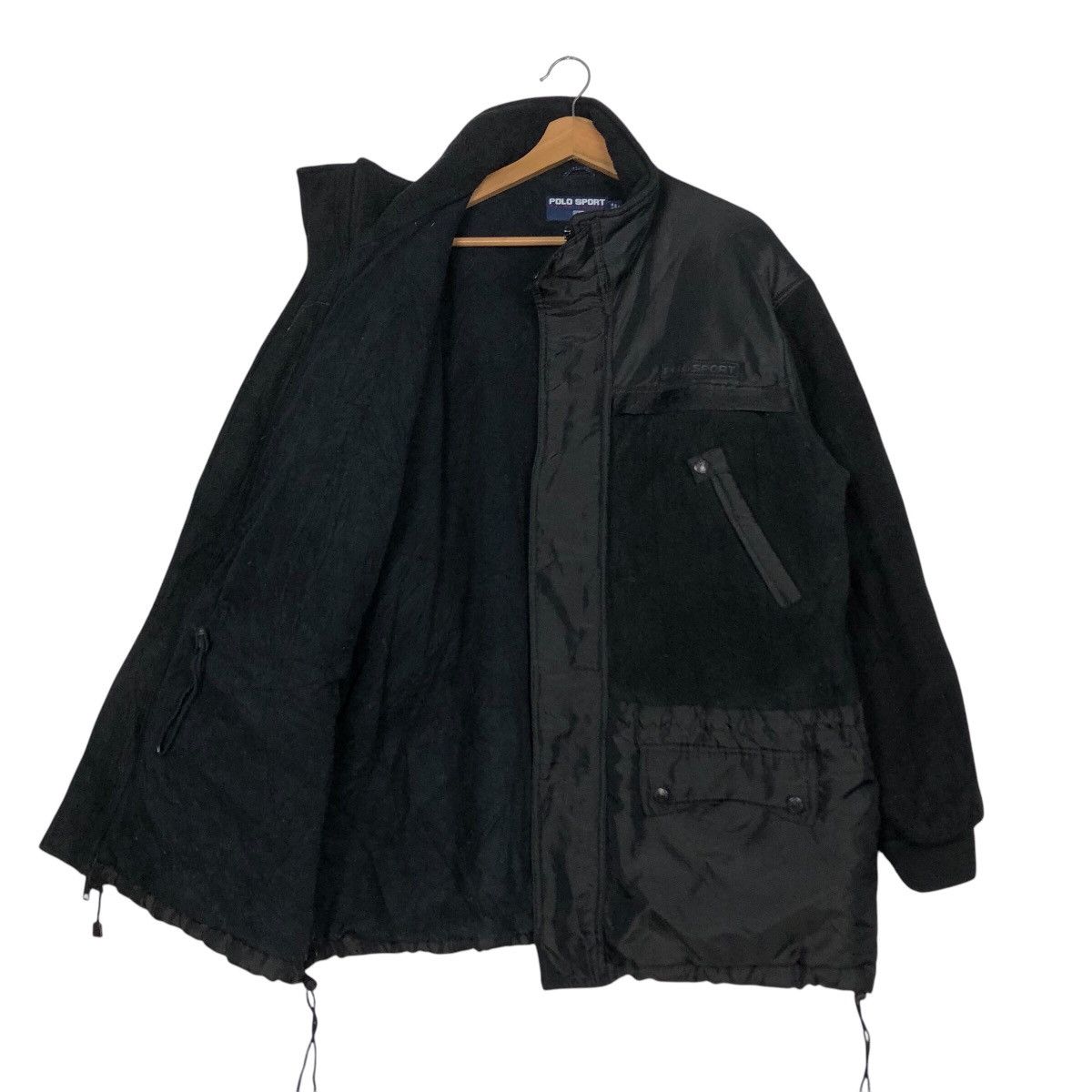 Ralph Lauren 📌Vintage Polo Sport Ralph Lauren Rich Black Zipper Ski Wear Size US L / EU 52-54 / 3 - 12 Thumbnail