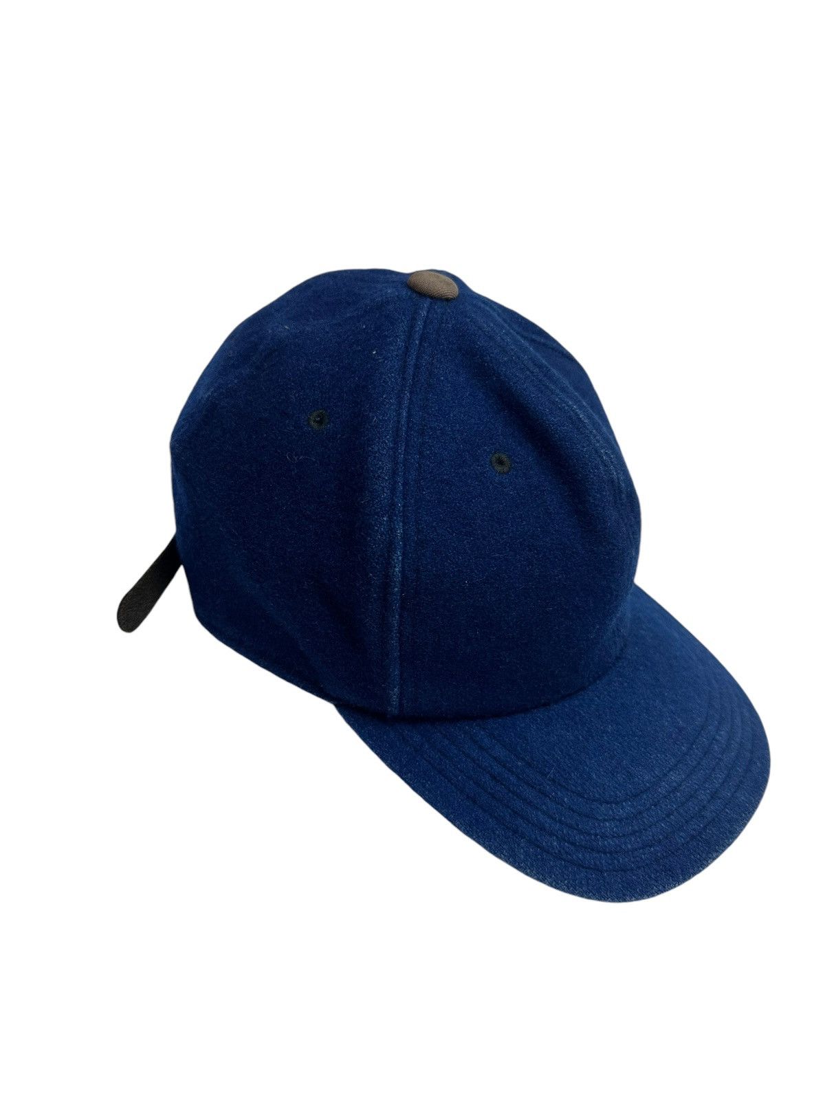 Blue Blue Japan × Japanese Brand × Pure Blue Japan RARE ‼️ "Blue Blue" 🇯🇵 Indigo Truckers Cap Size ONE SIZE - 1 Thumbnail