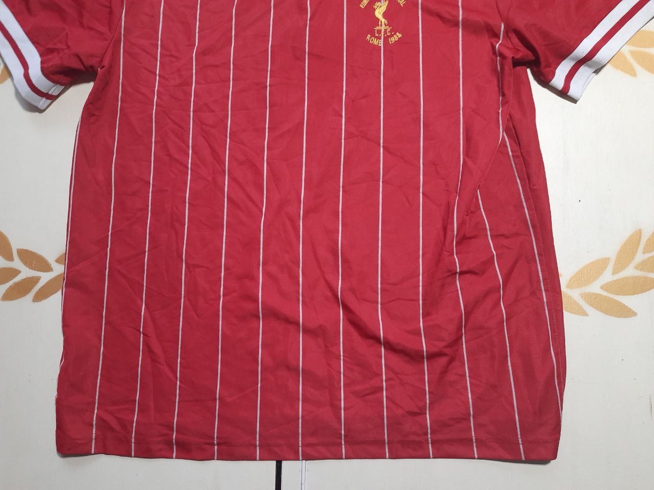 Other Anfield Liverpool Jersey European Cup Final Rome 1984 Size US XL / EU 56 / 4 - 5 Thumbnail