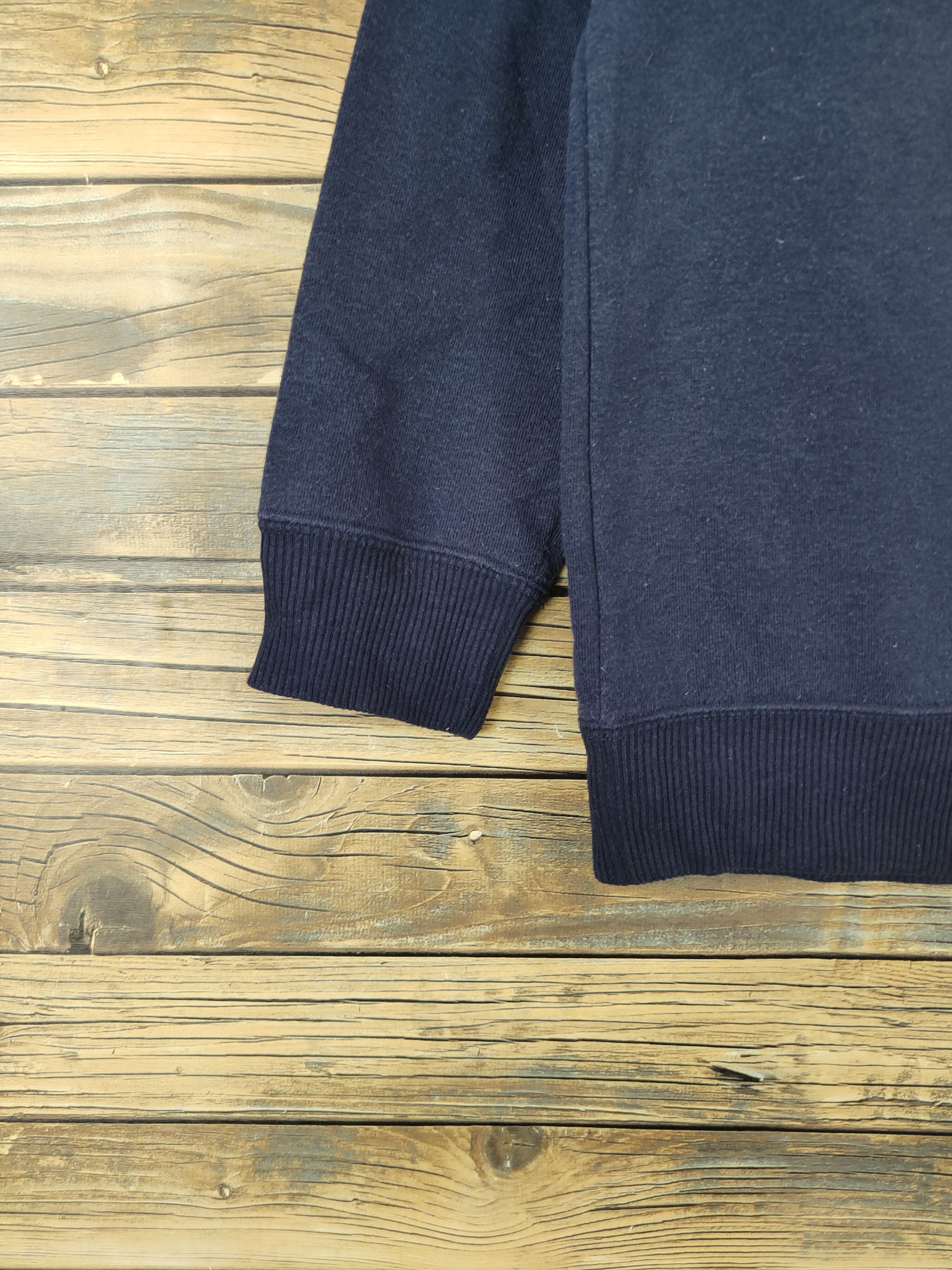 Converse Converse vintage Navy Sweatshirts #W1133 Size L / US 10 / IT 46 - 4 Thumbnail
