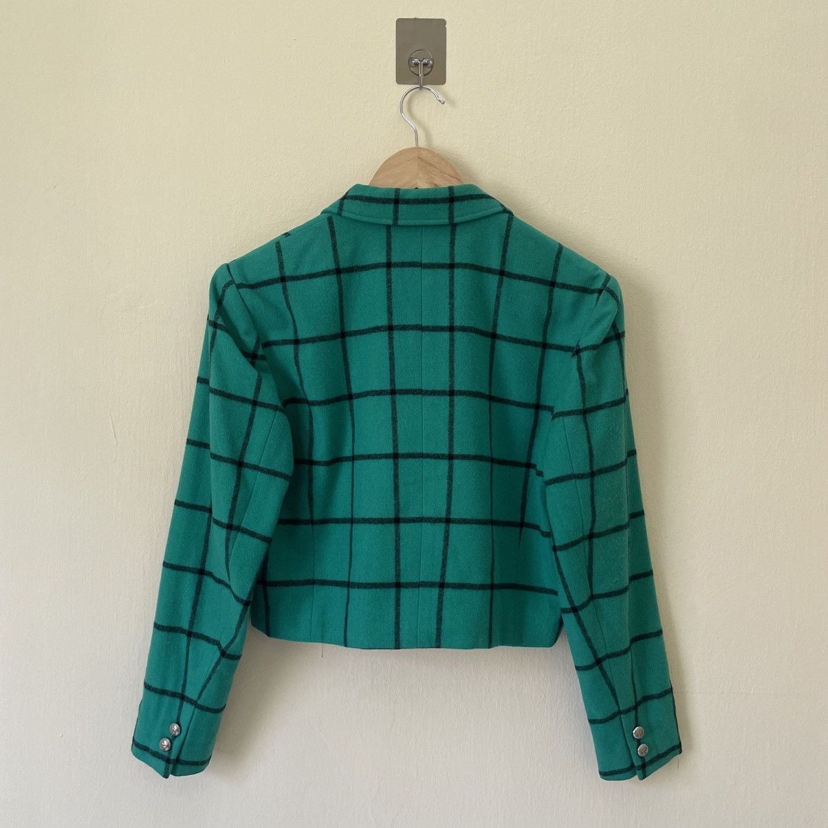 Courreges Vintage Courreges Cropped Double-Breasted Blazer Size ONE SIZE - 2 Thumbnail