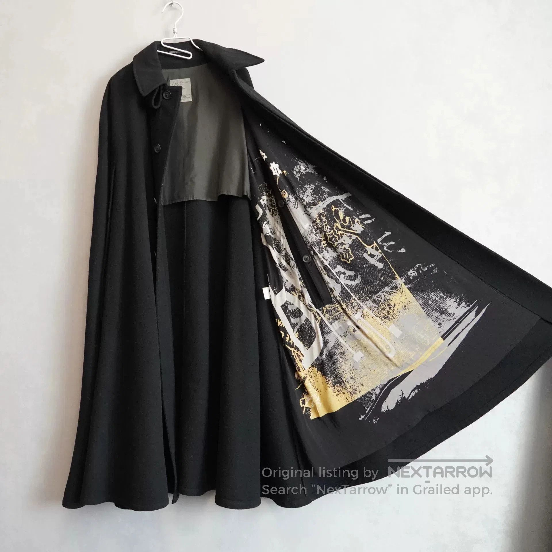 Yohji Yamamoto Yohji Yamamoto Artistic Cape Coat. Size US L / EU 52-54 / 3 - 1 Thumbnail