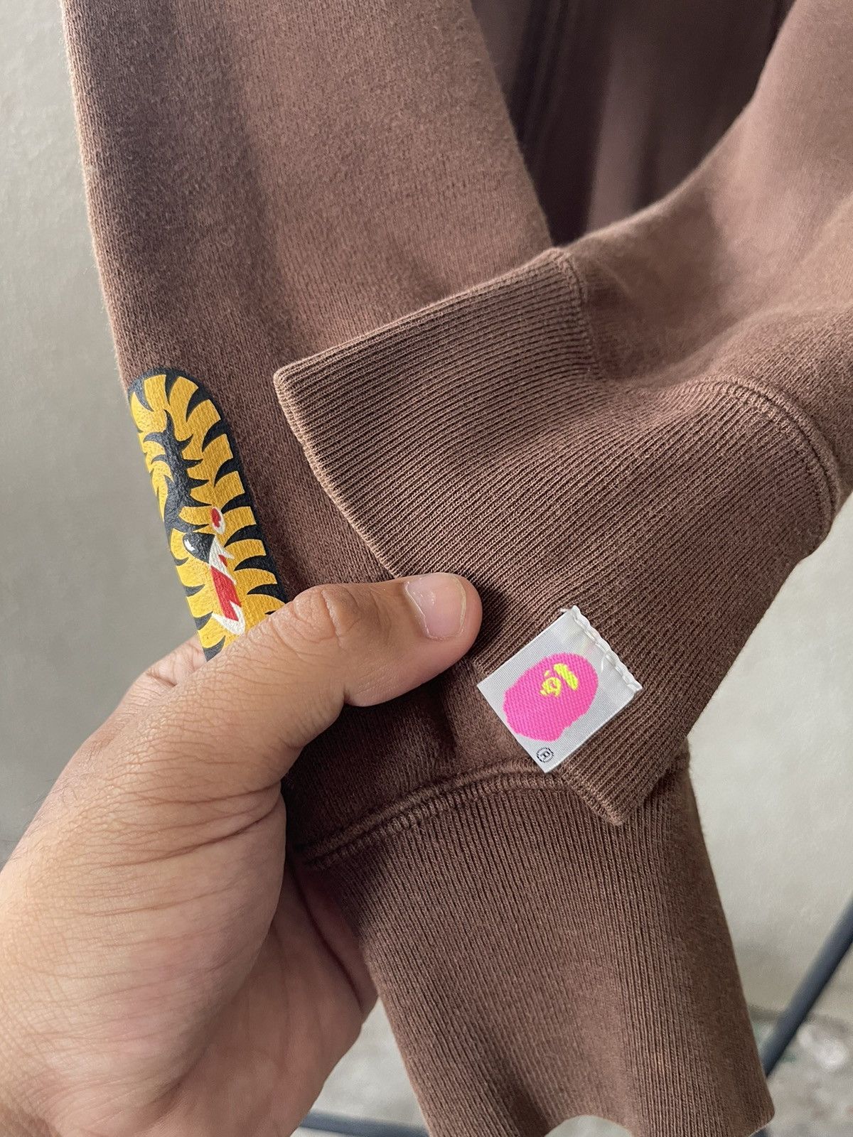 Bape Bape Tiger Full Zip Funthera Militia Brown Hoodie Size S / US 4 / IT 40 - 6 Thumbnail