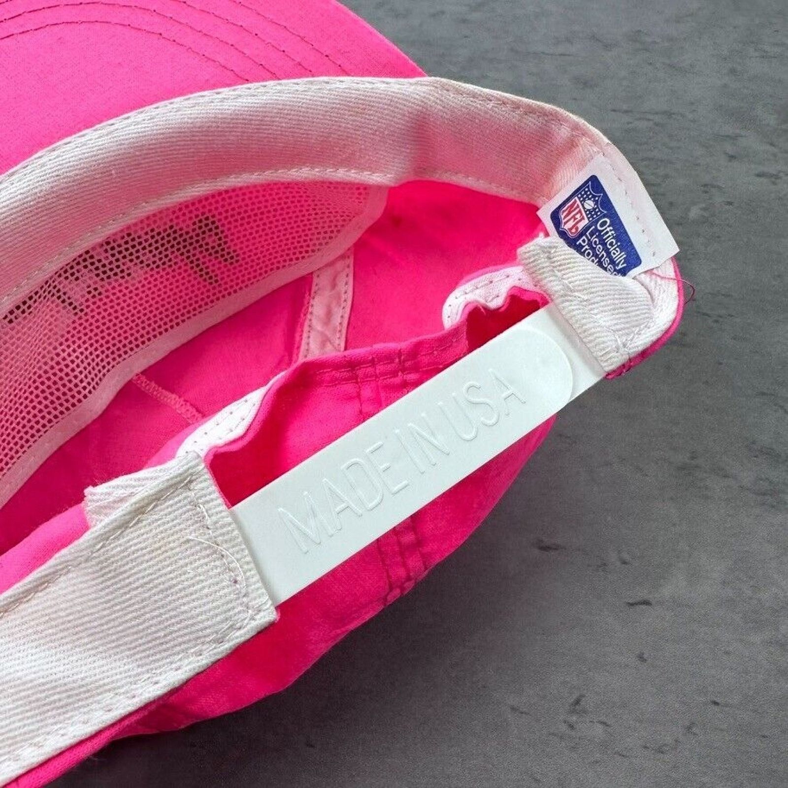 NFL Vintage St. Louis Cardinals Script Scribble 80s Pink MLB Hat Size ONE SIZE - 7 Thumbnail