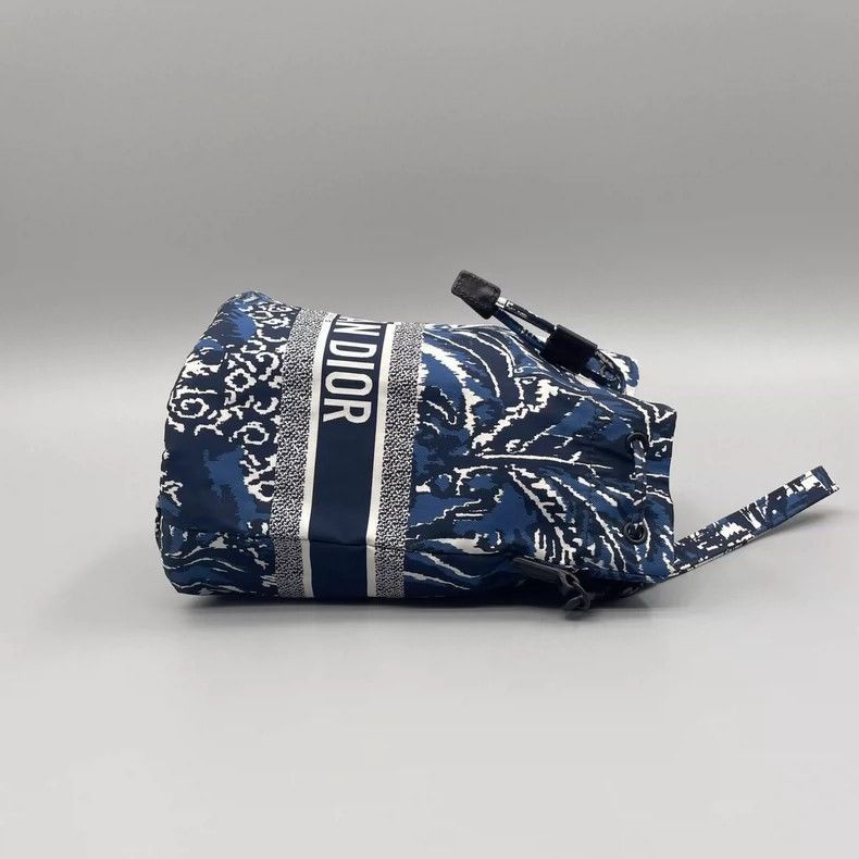 Dior Dior Zoo Print Drawstring Bucket Bag-2505 Size ONE SIZE - 5 Thumbnail