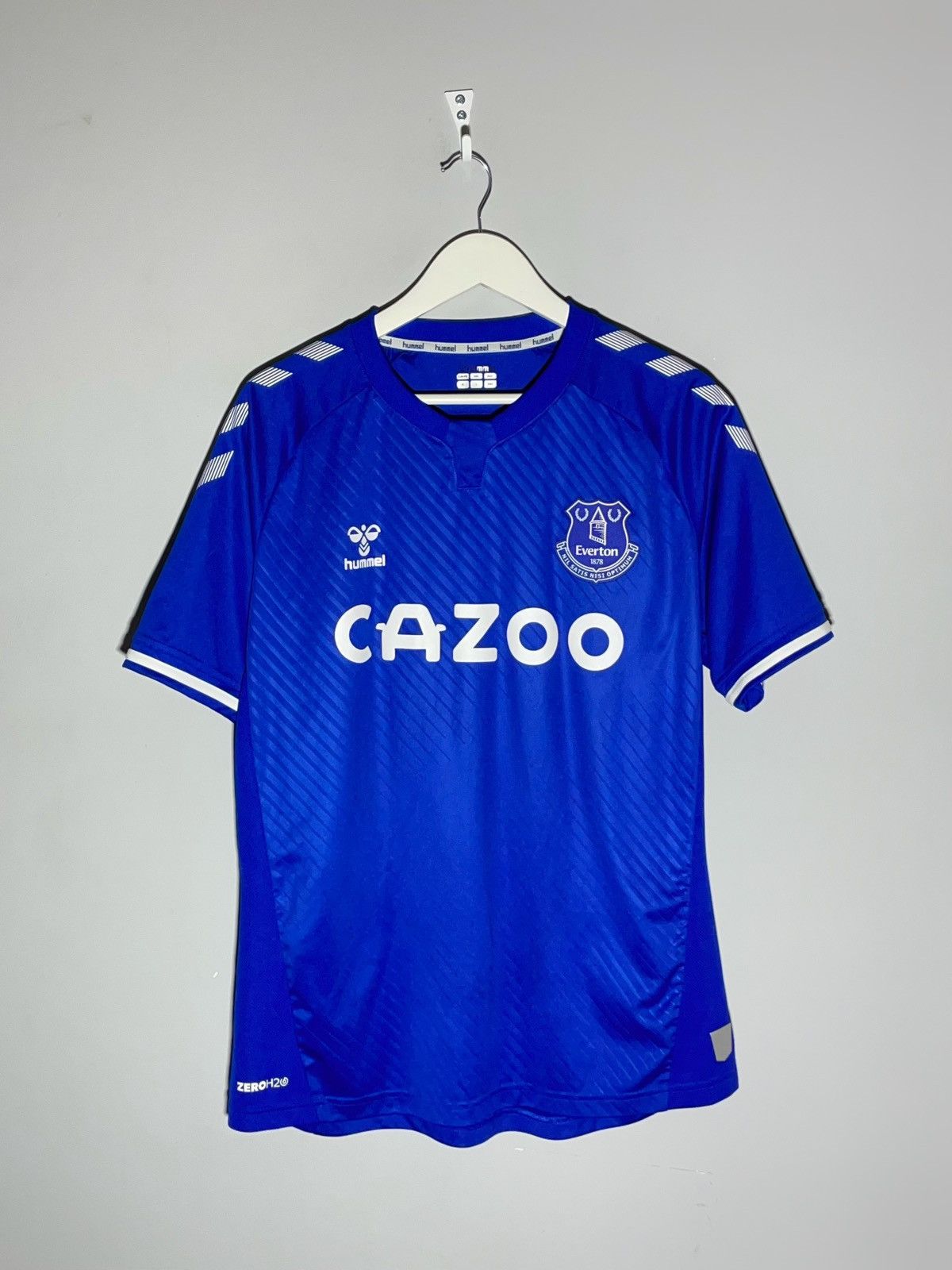 Hummel Everton Hummel 2020/21 Home Y2k Football Shirt Size US L / EU 52-54 / 3 - 1 Thumbnail
