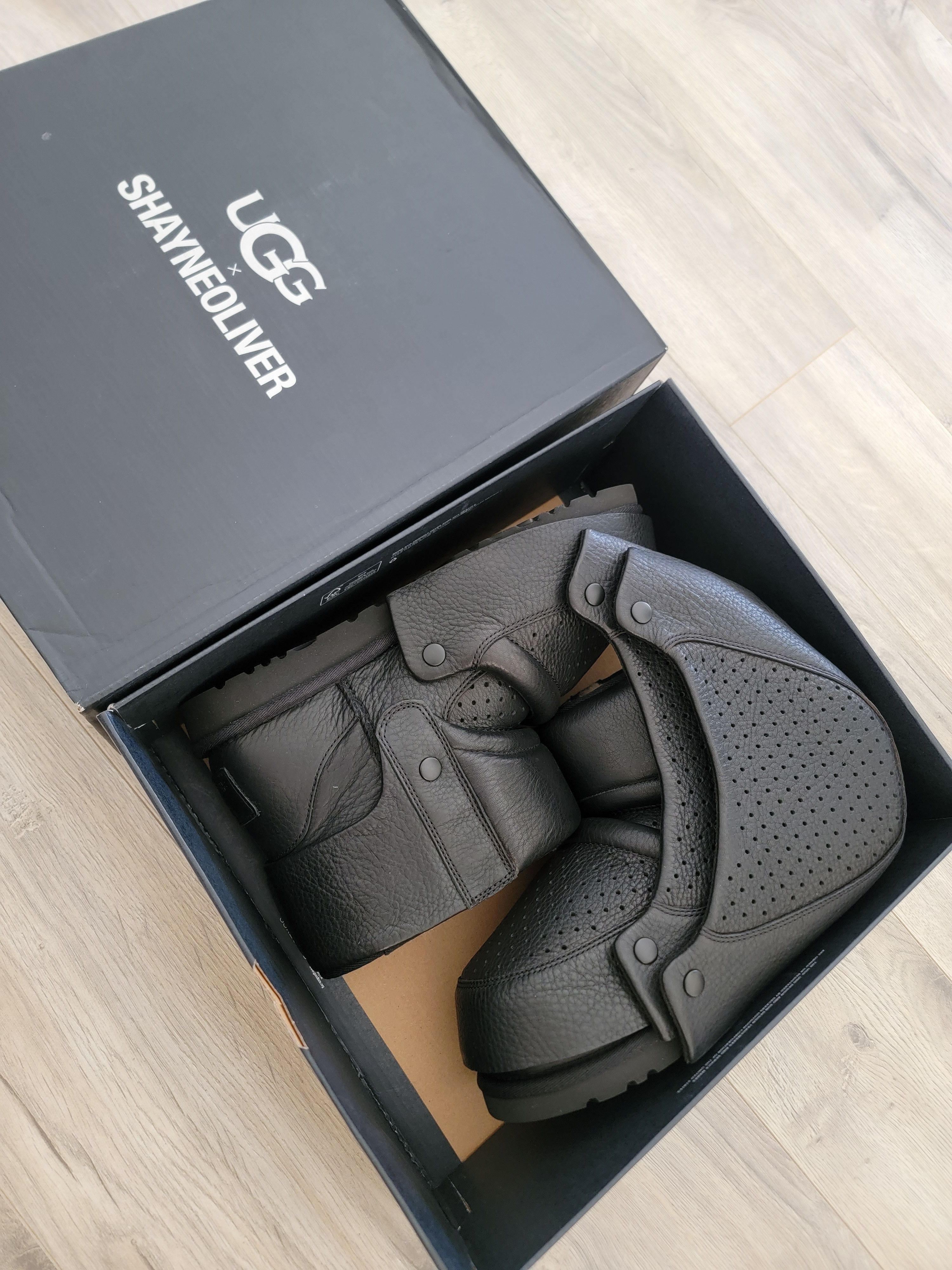 Hood By Air × Ugg UGG x Shayne Oliver Armourite Sabatons Armored Boots Size US 8 / EU 41 - 4 Thumbnail