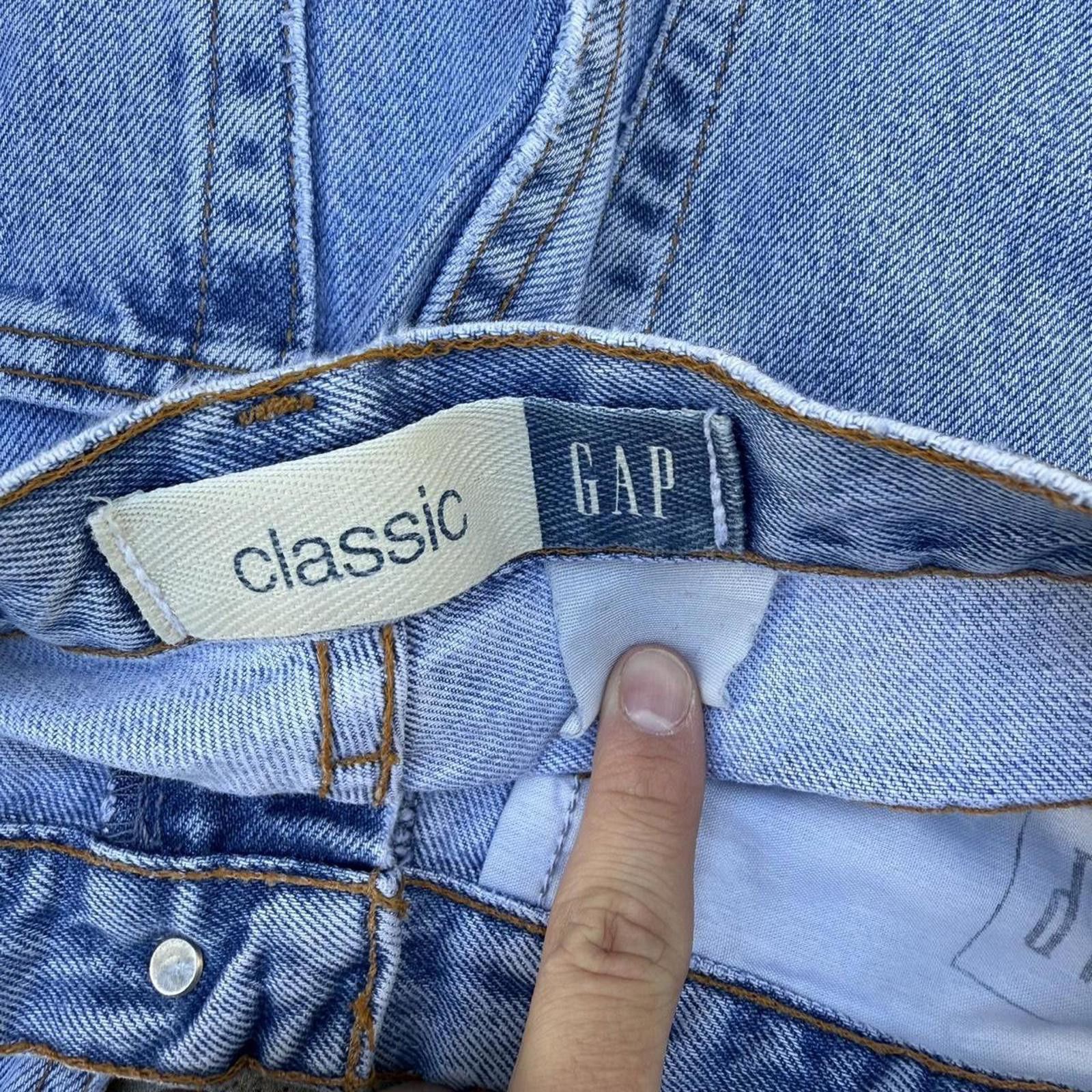 Gap Vintage 90s Gap Blue Jeans Size 28" / US 6 / IT 42 - 4 Thumbnail