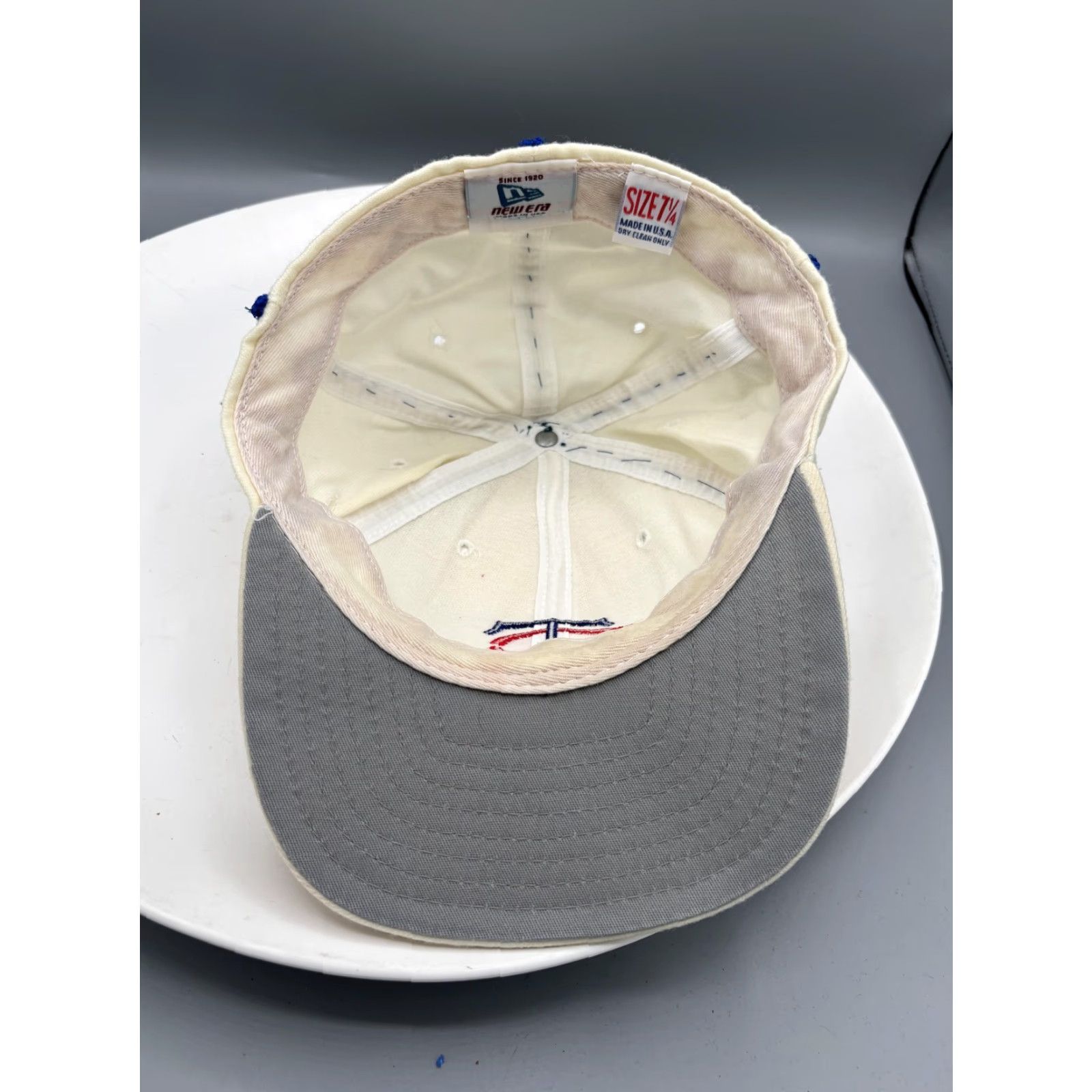 New Era VINTAGE Minnesota Twins Hat Cap Fitted Mens 7 1/4 White Blue MLB New Era 90s Size ONE SIZE - 3 Thumbnail
