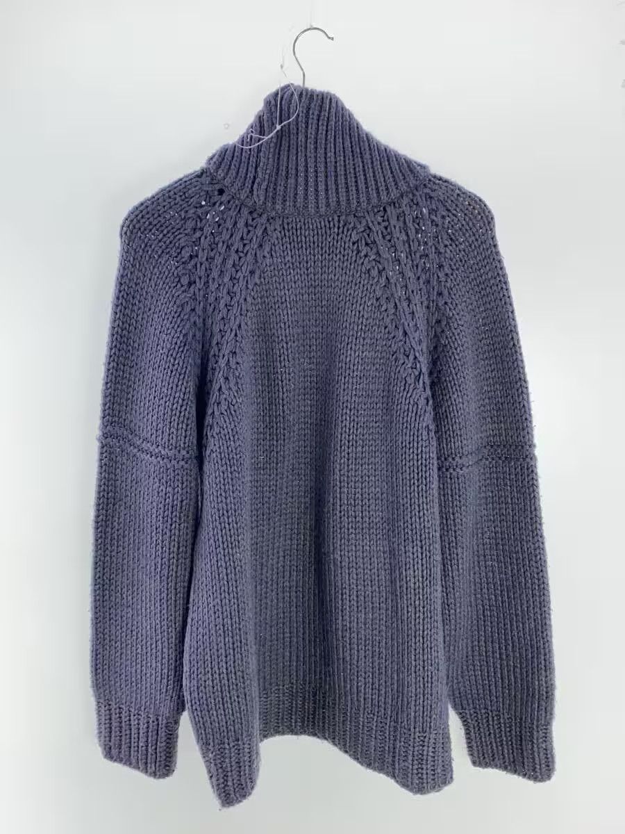 Dries Van Noten 1990s Thick Weave Stitch Raglan Turtleneck Sweater Size US L / EU 52-54 / 3 - 2 Thumbnail