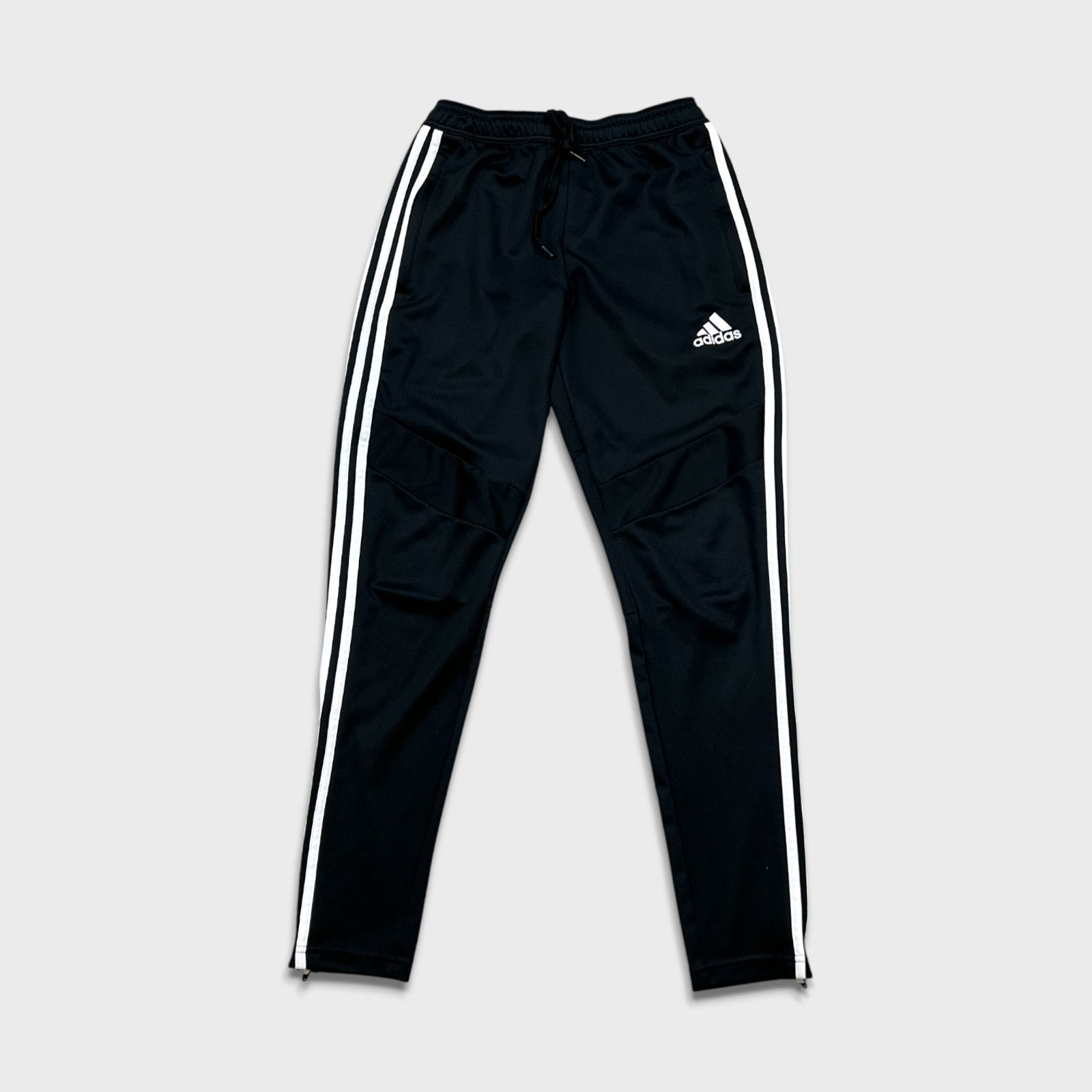 Adidas × Vintage Adidas Track Pants Small Essentials Stripe Training Athletic Size US 26 / EU 42 - 1 Thumbnail