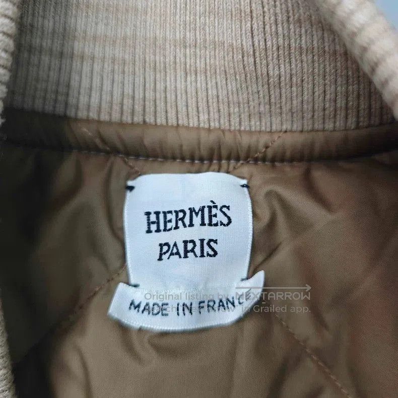 Hermes Hermes Beige Logo Cotton Nylon Vest. Size US XS / EU 42 / 0 - 5 Thumbnail