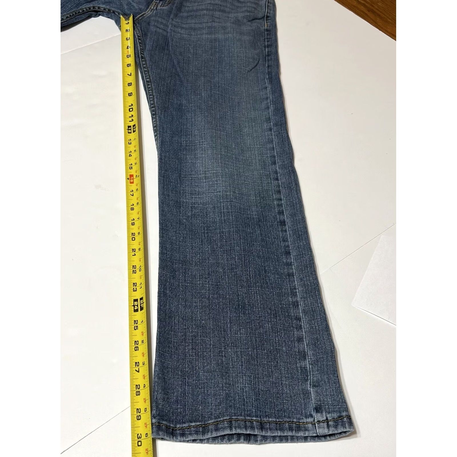 Vintage VINTAGE Signature By Levi Strauss Jeans Men Relaxed Blue 31x30 29x30 Tag S61 31x30 Belt Loops Pop Logo Denim Accessories Pockets Rise Low 8-10in Size US 31 - 5 Thumbnail