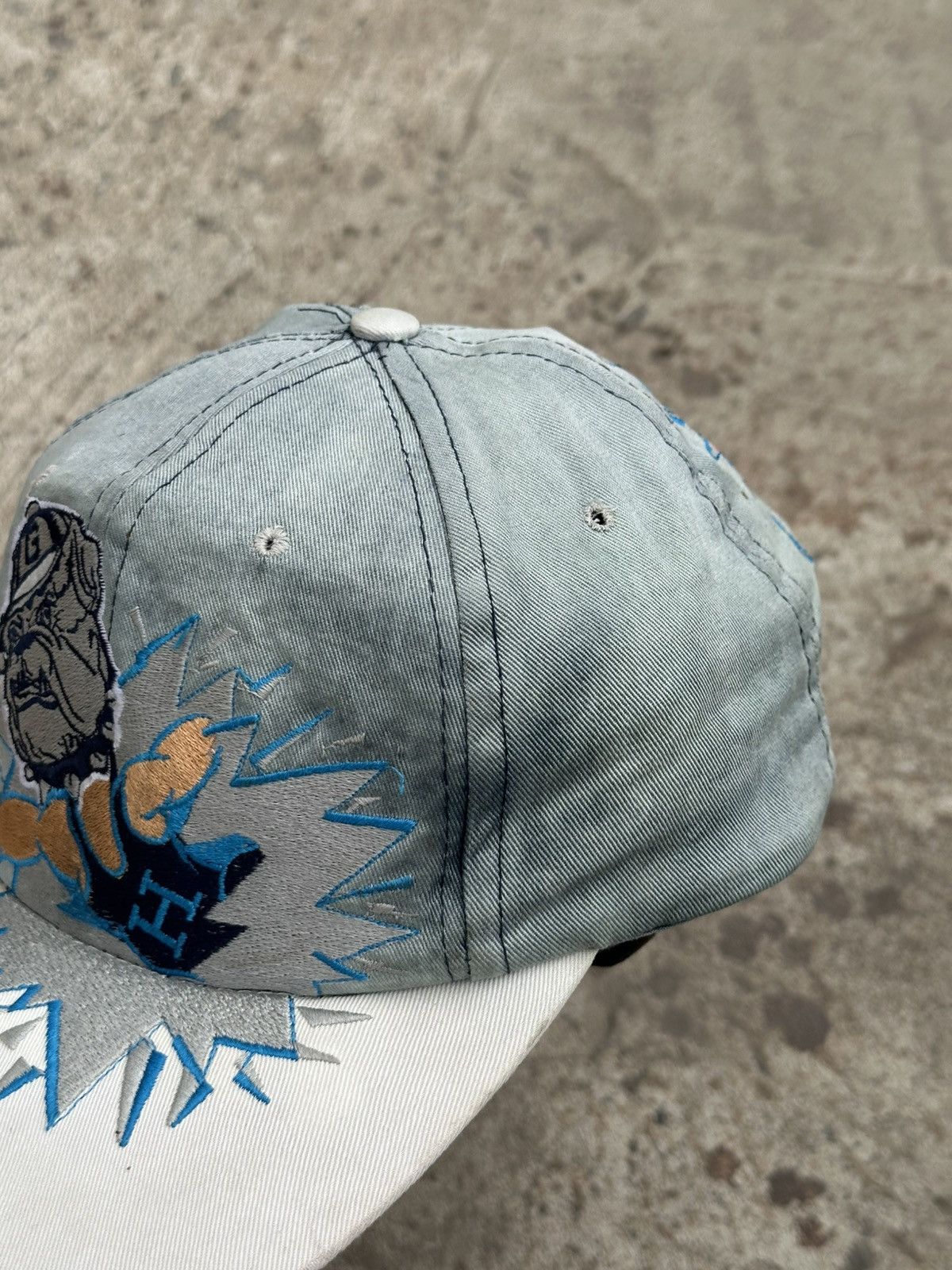 If Six Was Nine × Japanese Brand VTG Japanese Style Archival Cap Gorgetown Hoyas Snap Back Size ONE SIZE - 7 Thumbnail