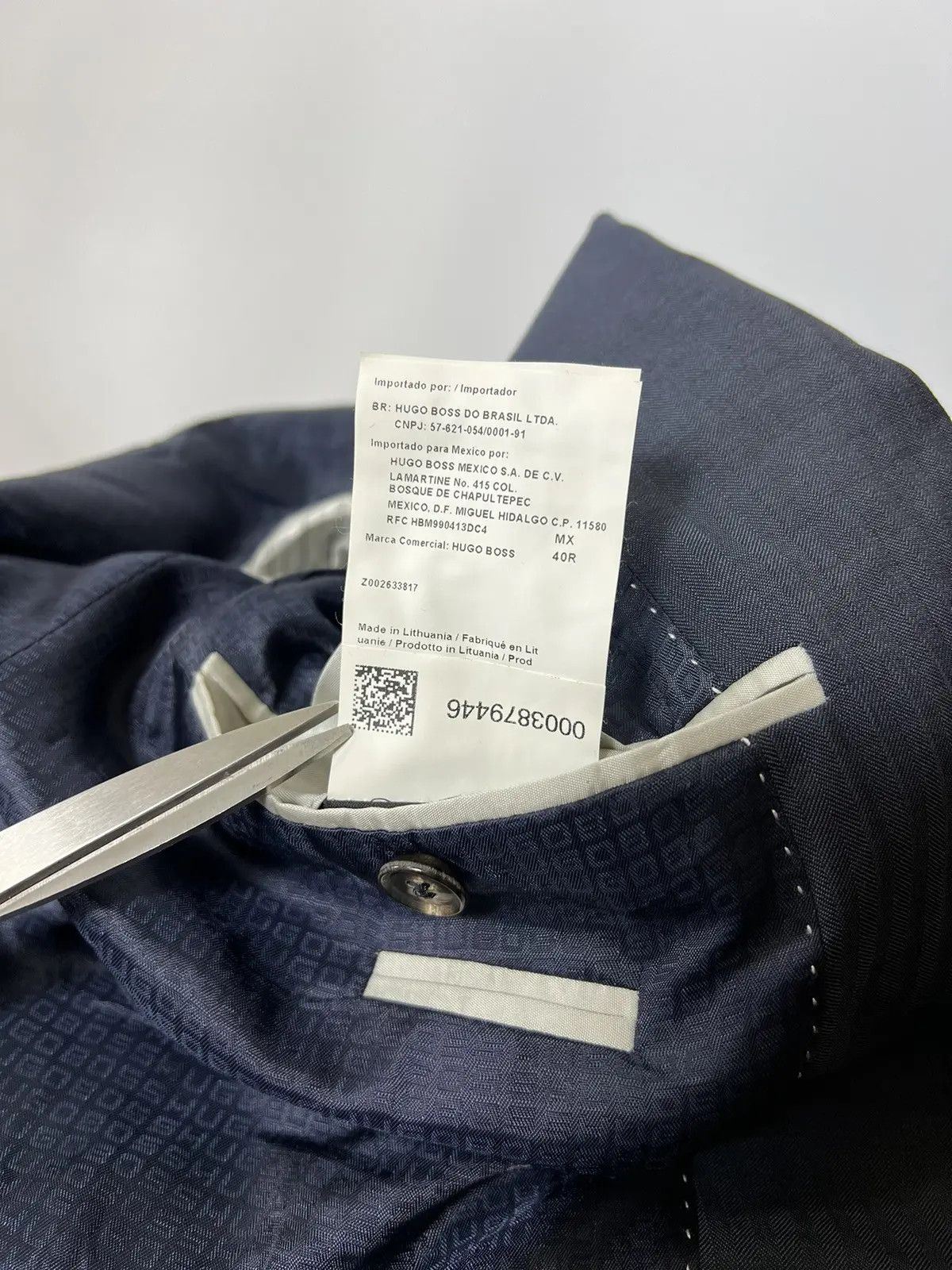 Designer × Hugo Boss Hugo Boss blazer jacket Size 40R - 11 Thumbnail