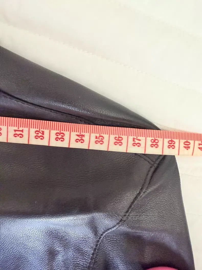 Helmut Lang Helmut Lang Black leather shirt, loose fit Size XS / US 0-2 / IT 36-38 - 5 Thumbnail