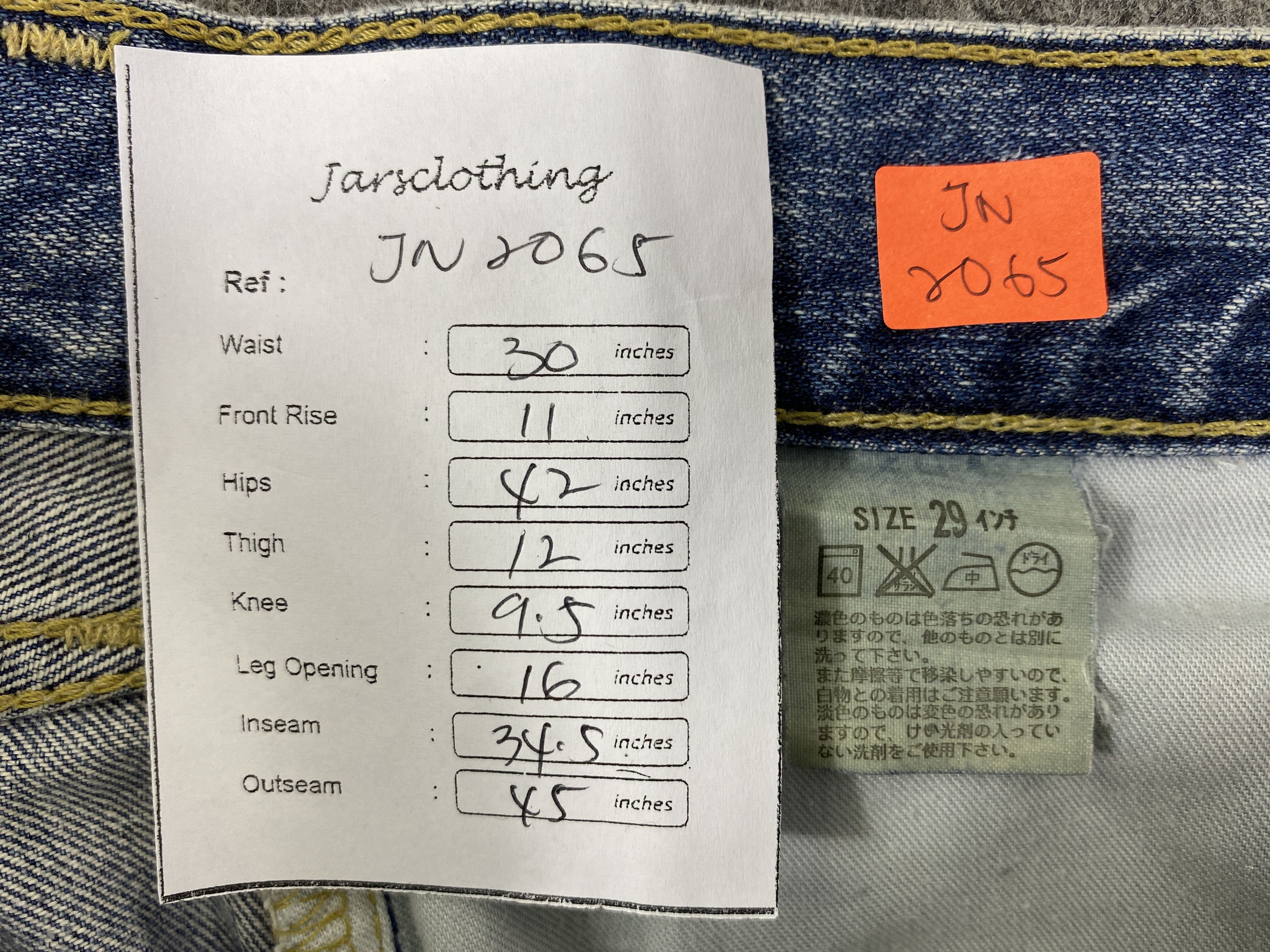 Levi's Distressed Blue Wash Vintage Levi's 503 30x34.5 Denim JN2065 Size US 30 / EU 46 - 8 Thumbnail