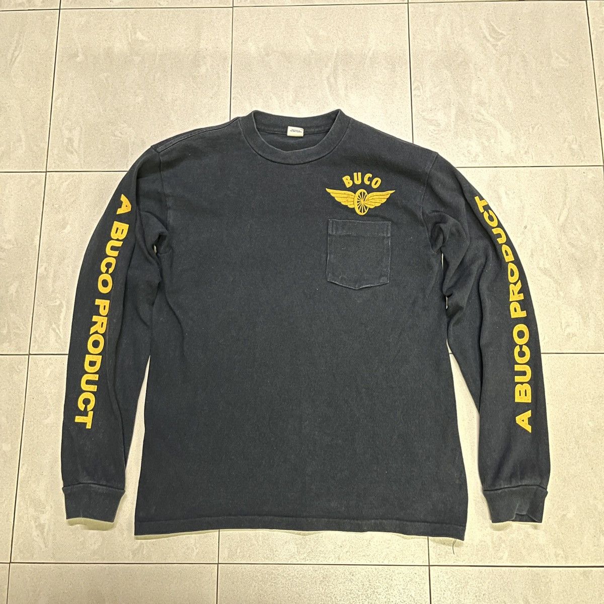The Real McCoy's The Real McCoy X Buco Longsleeve T Shirt Size US S / EU 44-46 / 1 - 3 Thumbnail
