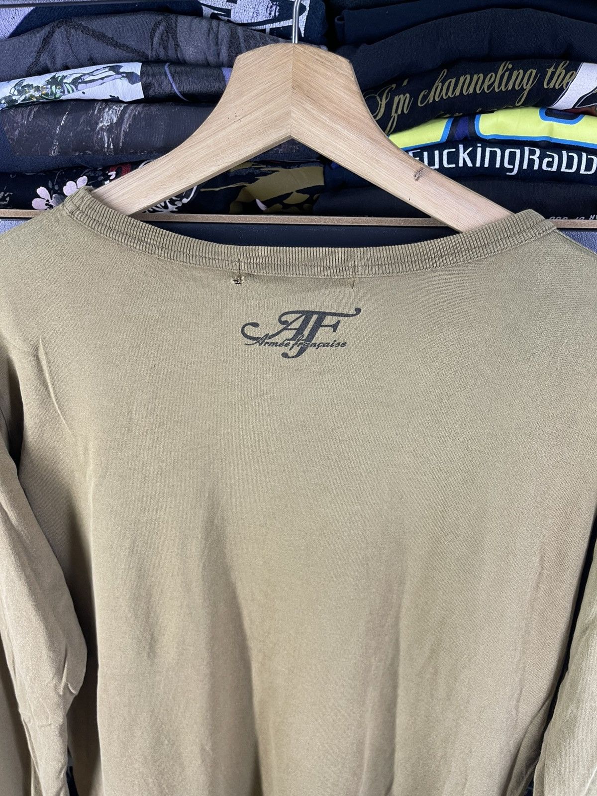 Japanese Brand Vintage Armee Francaise Hysteric Glamour Shirt Tee Size US L / EU 52-54 / 3 - 10 Thumbnail