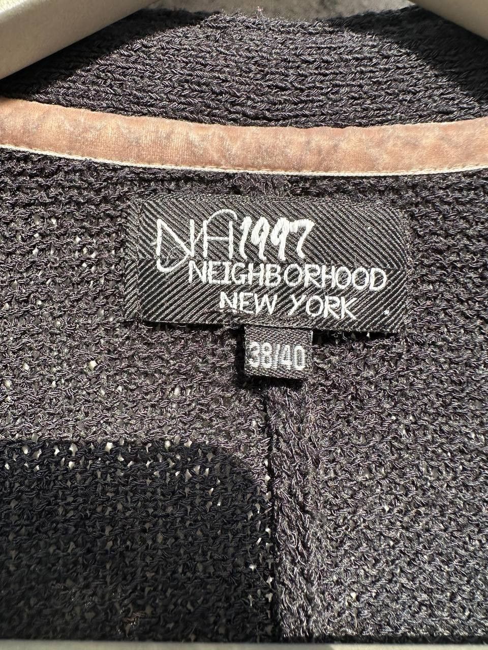 Other Neighborhood New York 1997 Open Cardigan Knit Avant-Garde Size S / US 4 / IT 40 - 11 Thumbnail