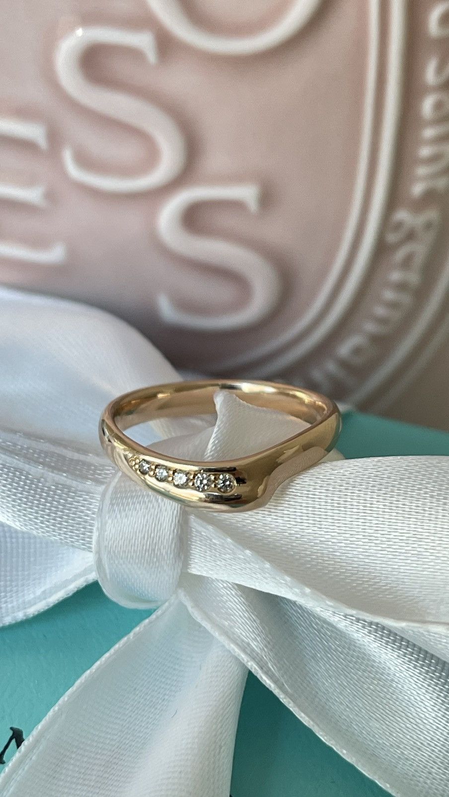 Tiffany & Co. Tiffany & Co. Elsa Peretti Open Heart Ring RG size 5.5 NEW Size ONE SIZE - 10 Thumbnail