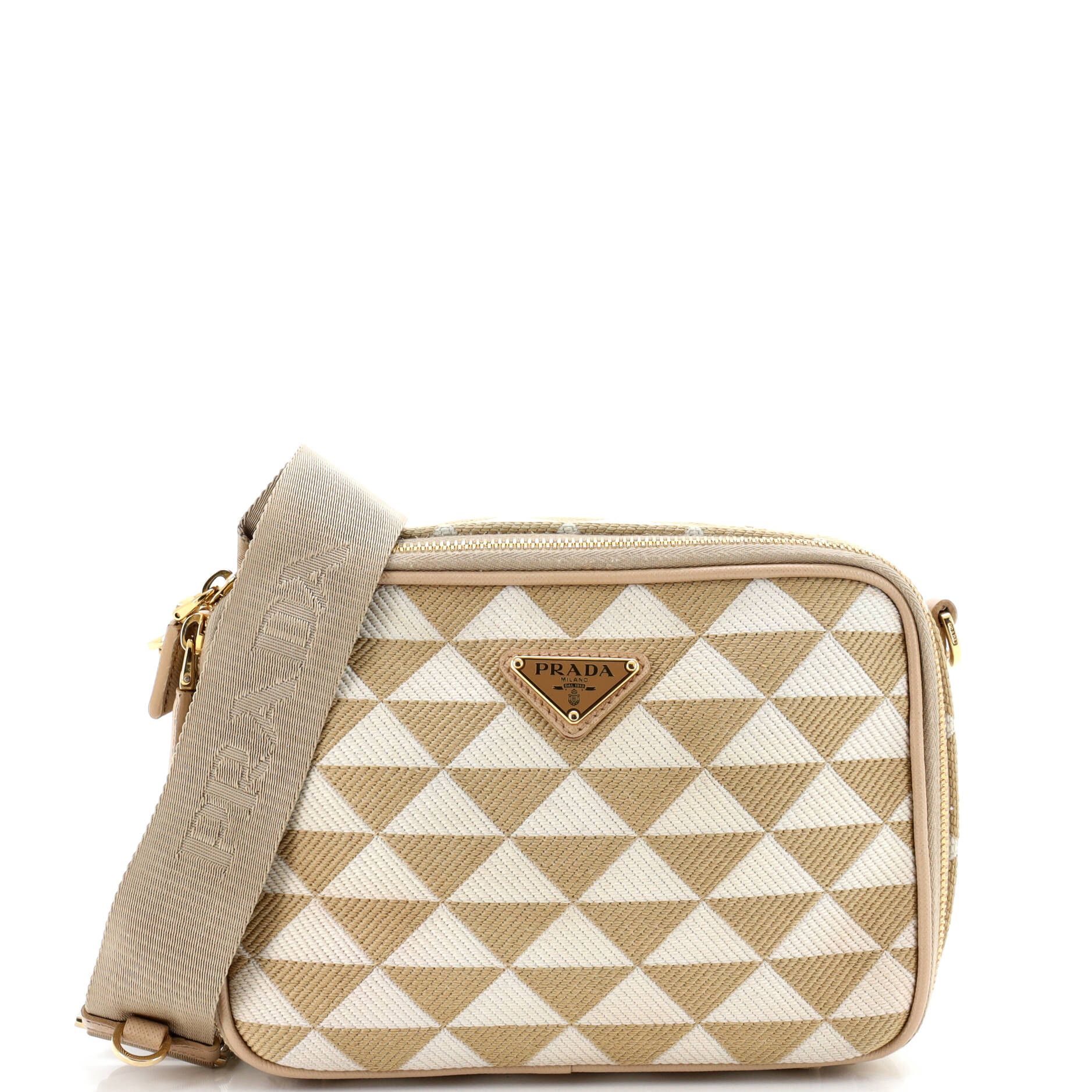 Prada Symbole Zip Around Shoulder Bag Size ONE SIZE - 1 Thumbnail