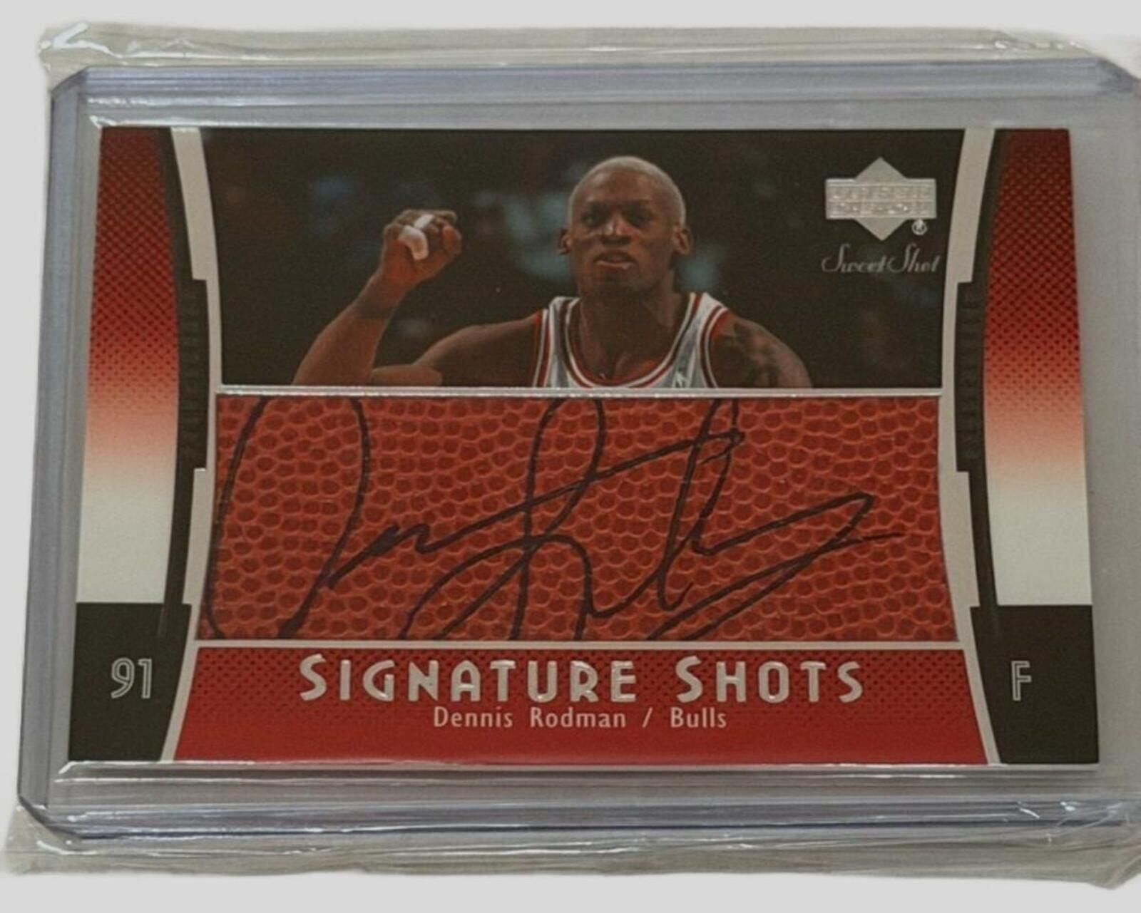 Other 2004-05 UD Sweet Spot Dennis Rodman Signature Shots SS-DR Size ONE SIZE - 1 Thumbnail