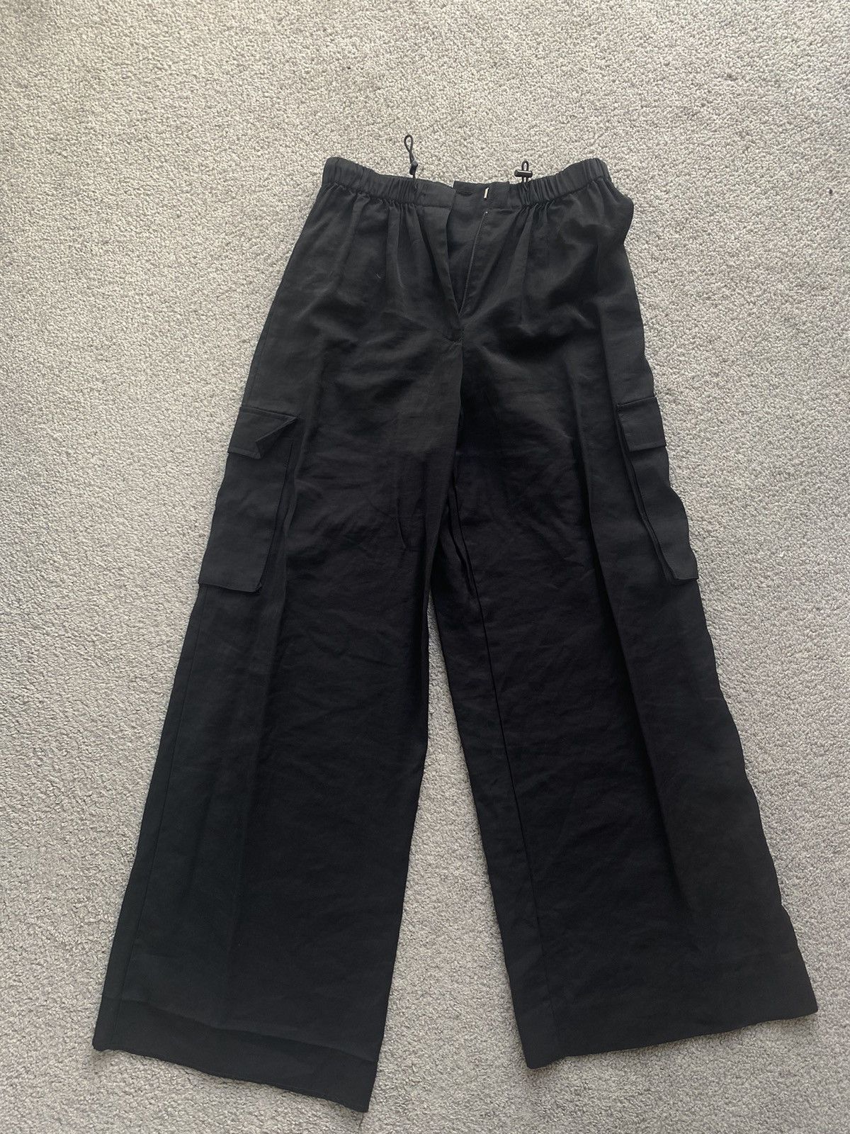 Vintage Black Cargo light comfy Size 22" - 1 Thumbnail