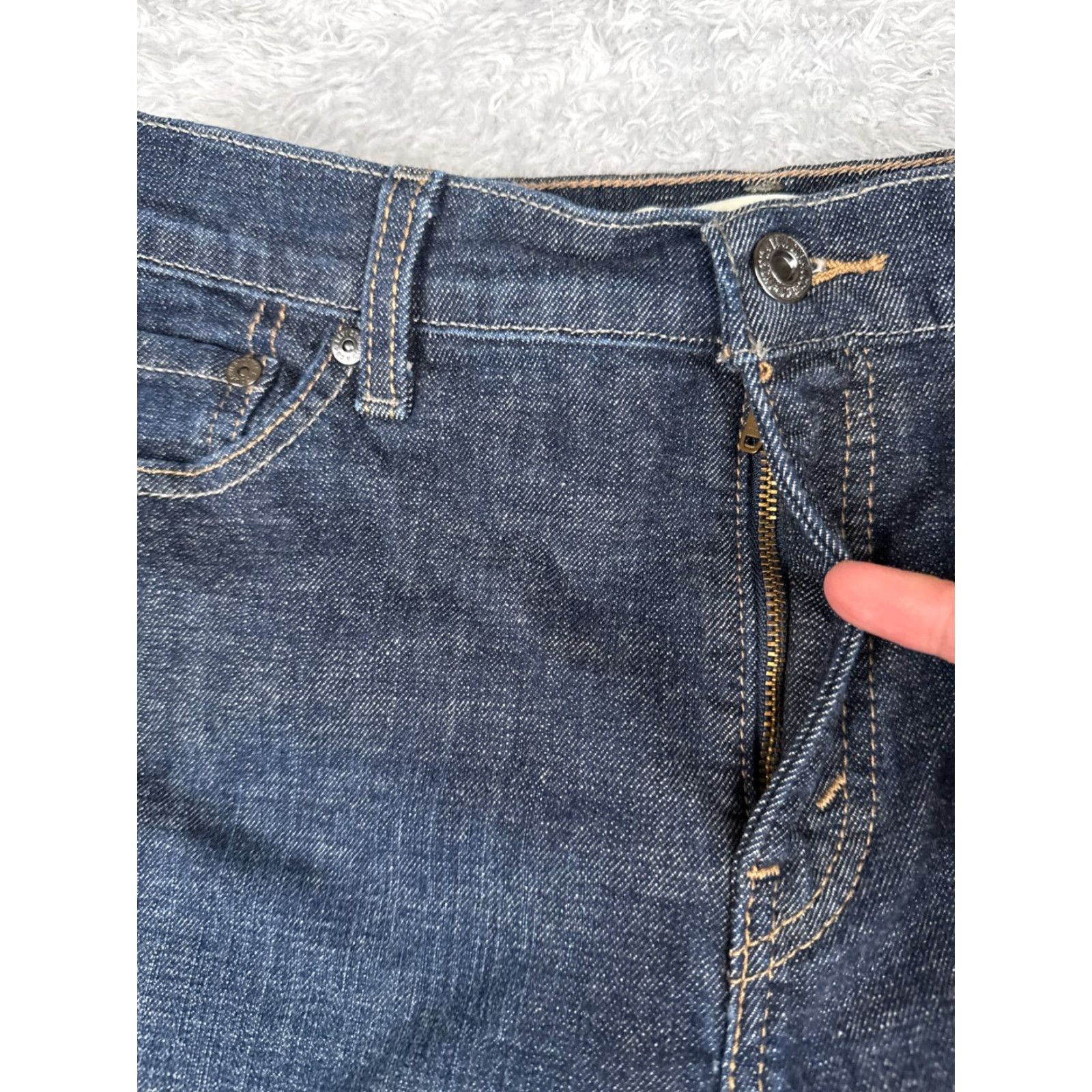 Levi's Levis Premium Jeans Womens 12 Blue Denim 512 Bootcut Perfectly Slimming 30x29 Size 34" / US 12 / IT 48 - 5 Thumbnail