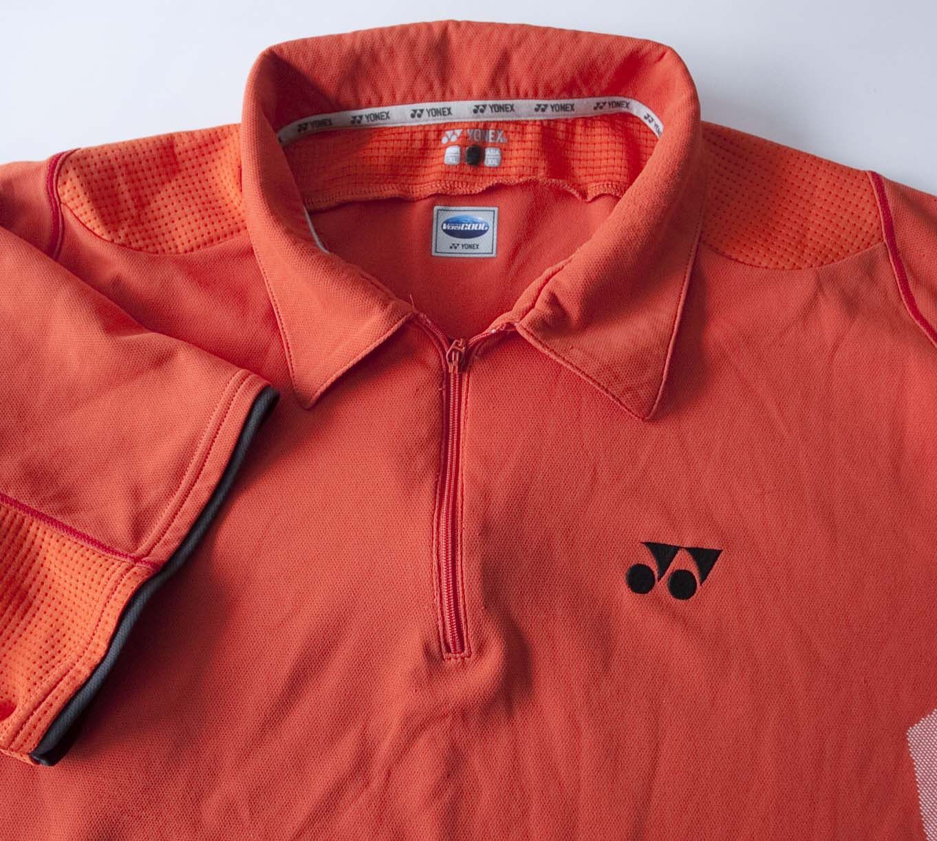 Other Yonex Polo Shirt Badminton Tennis Size XL Orange Size US XL / EU 56 / 4 - 4 Thumbnail