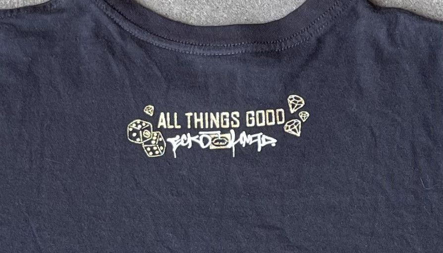 Ecko Unltd. Vintage Y2k Echo Unltd Dollar Sign “all Things Good” T Shirt Size US XL / EU 56 / 4 - 6 Thumbnail