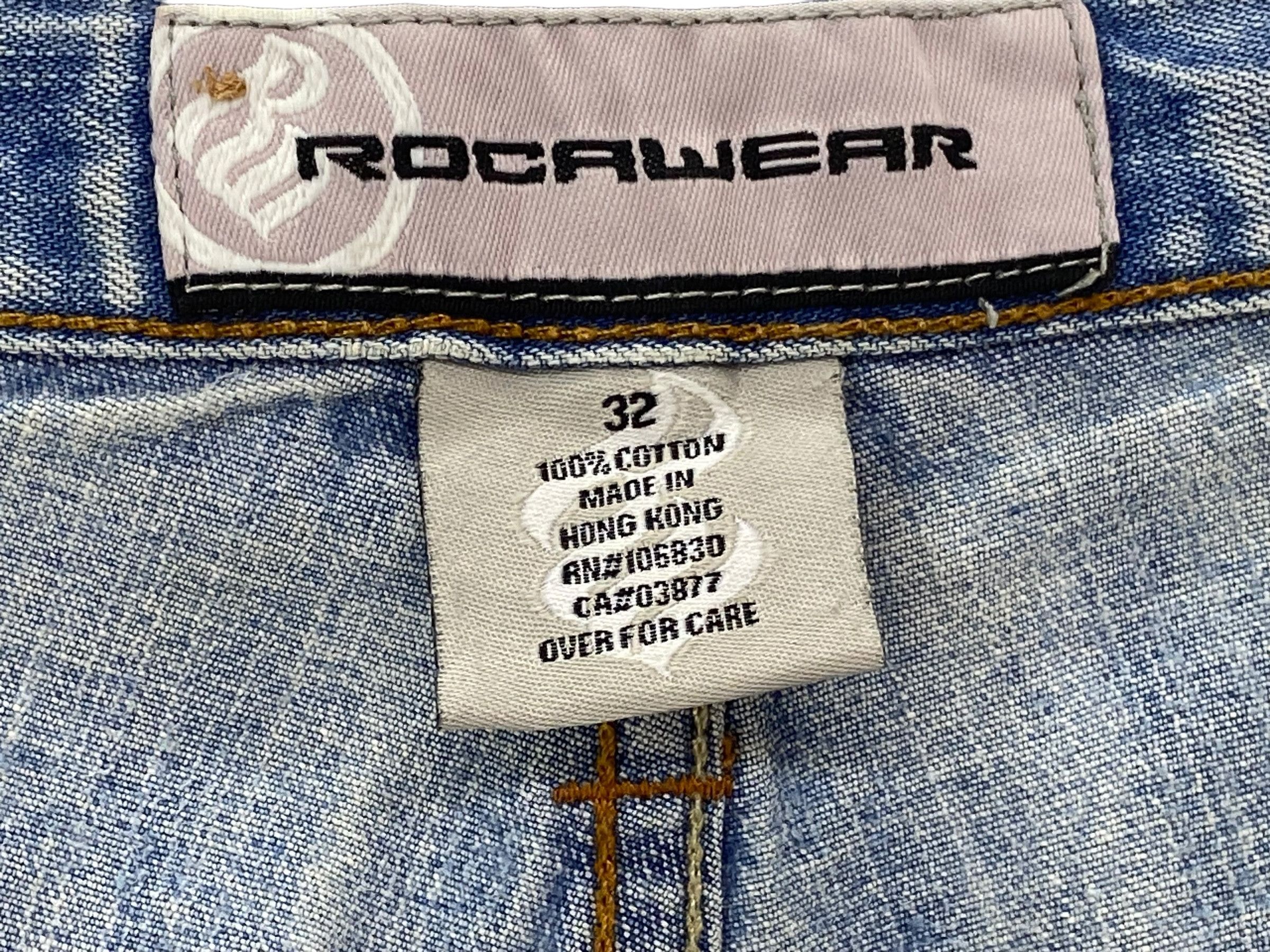 Rocawear Rocawear Carpenter Jeans Hip Hop Jay Z Medium Wash Men Jeans Size US 32 / EU 48 - 11 Thumbnail