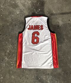 Lebron James Miami Heat 6 Jersey | Grailed