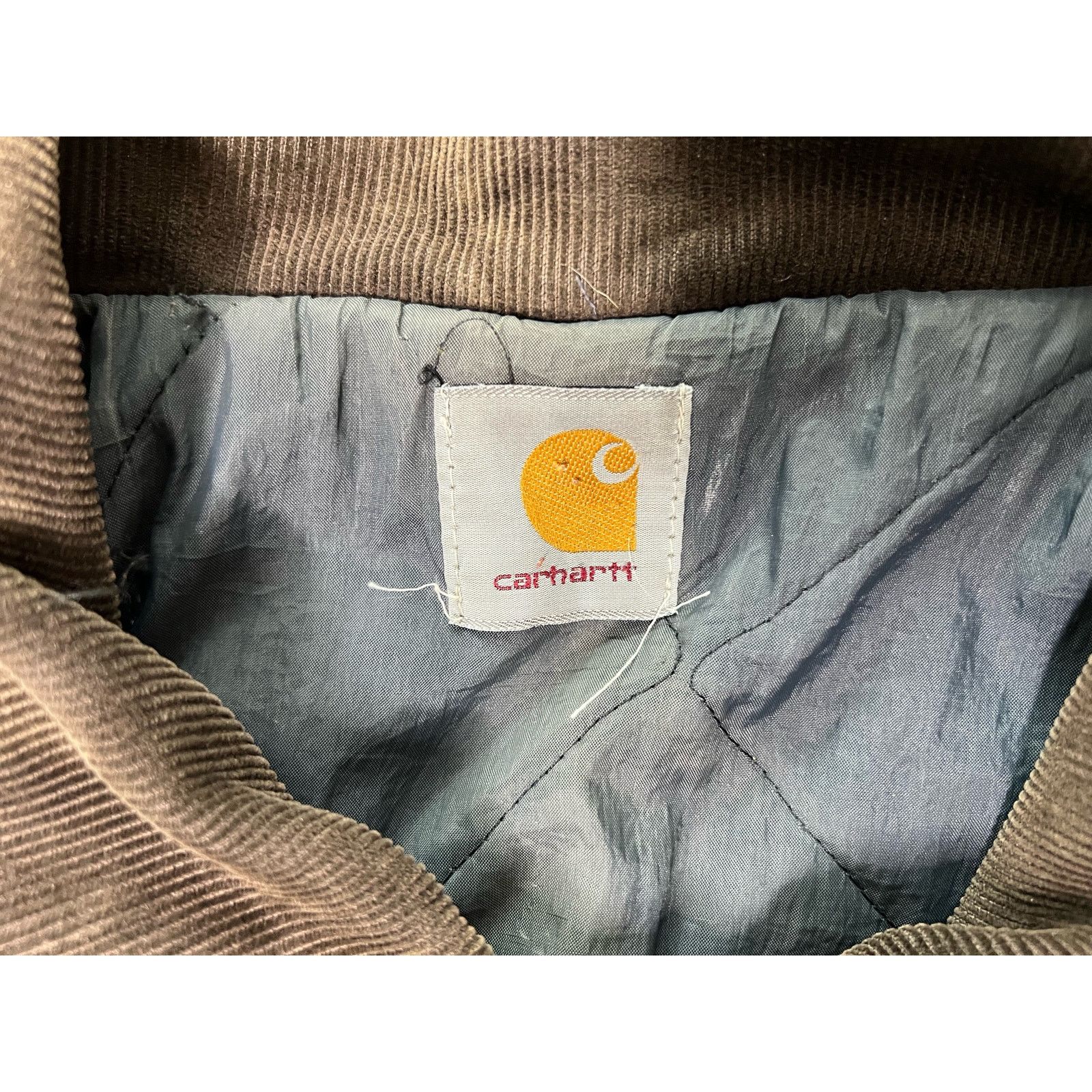 Carhartt × Vintage Vintage Carhartt Green Quilt Lined Detroit Jacket 2XL 28x28 Size US XXL / EU 58 / 5 - 4 Thumbnail