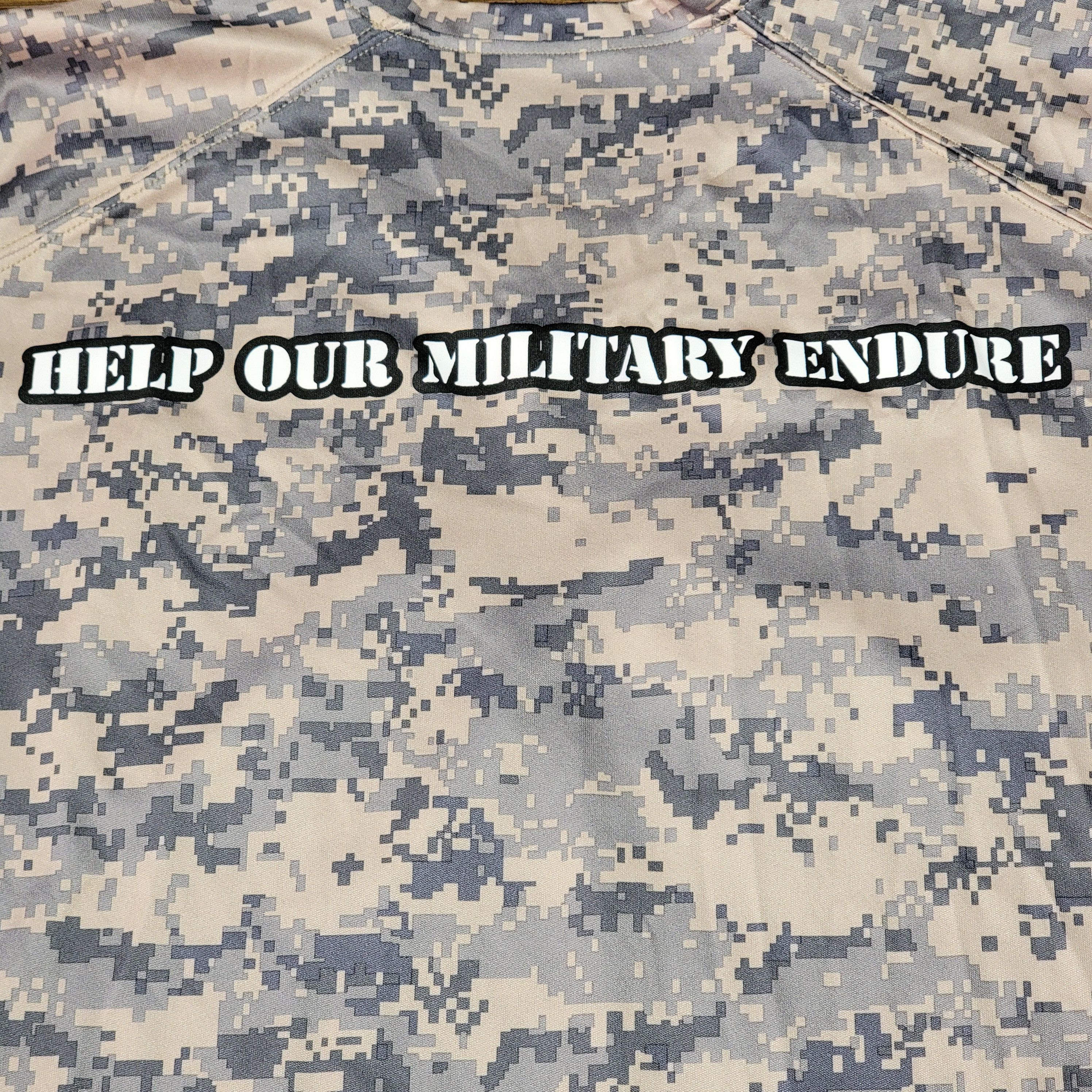 Other Badger SS V-Neck "Home Help Our Military Endure" -Ladies Med Size M / US 6-8 / IT 42-44 - 4 Thumbnail