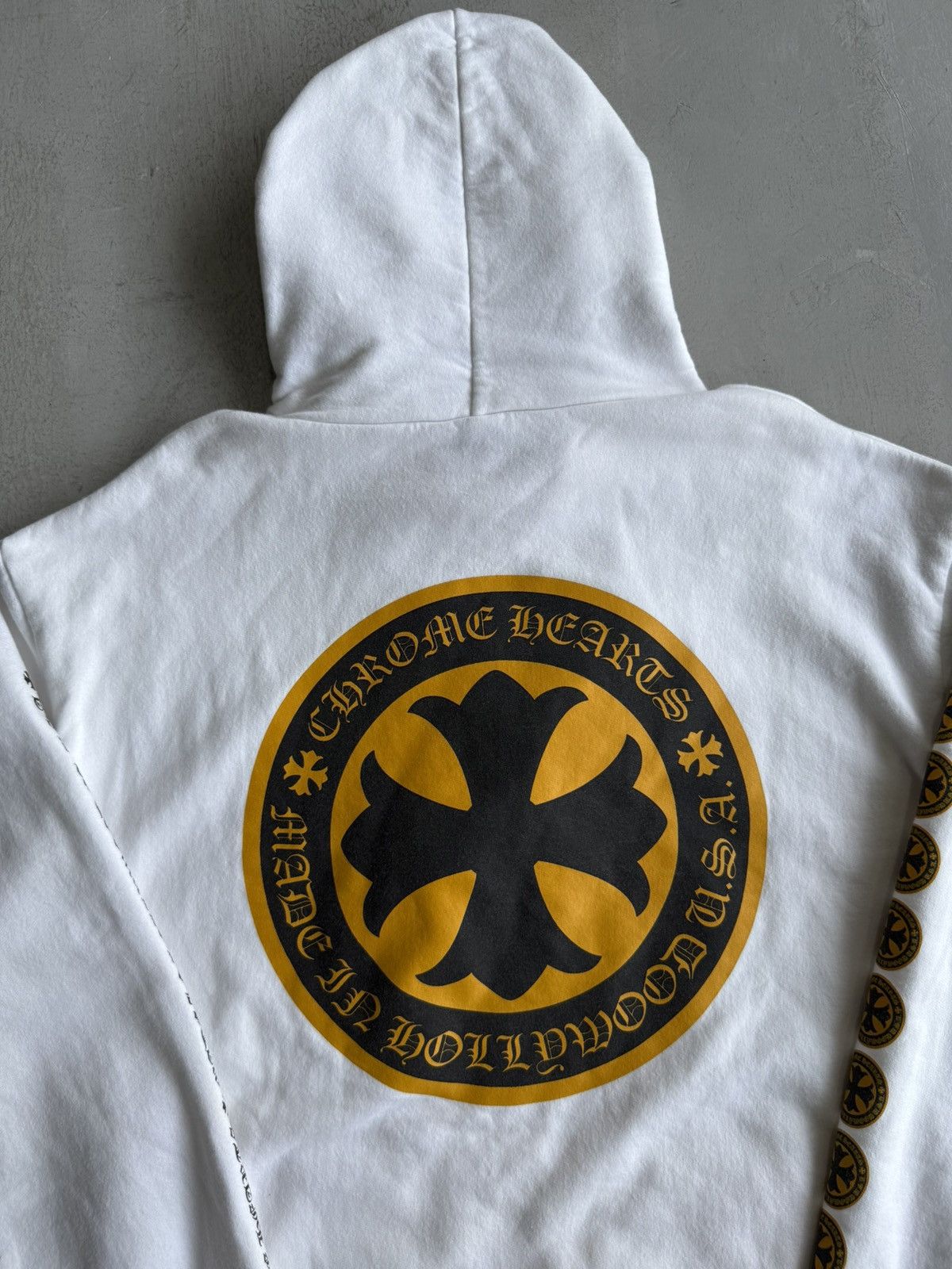 Chrome Hearts Chrome Hearts - Yellow Stamp Hoodie Size US M / EU 48-50 / 2 - 3 Thumbnail