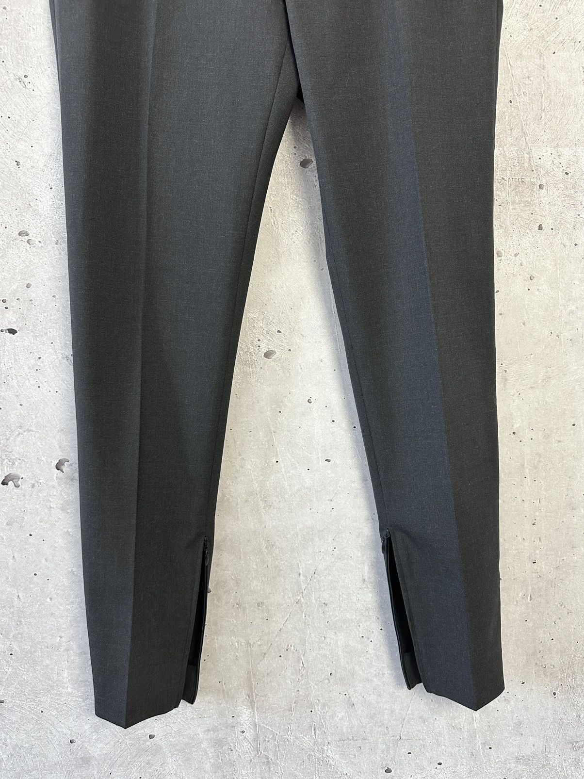 Dsquared2 D2 Dsquared2 Grey Wool Ankle Zip Made in Italy Pants Size 27" / US 4 / IT 40 - 3 Thumbnail