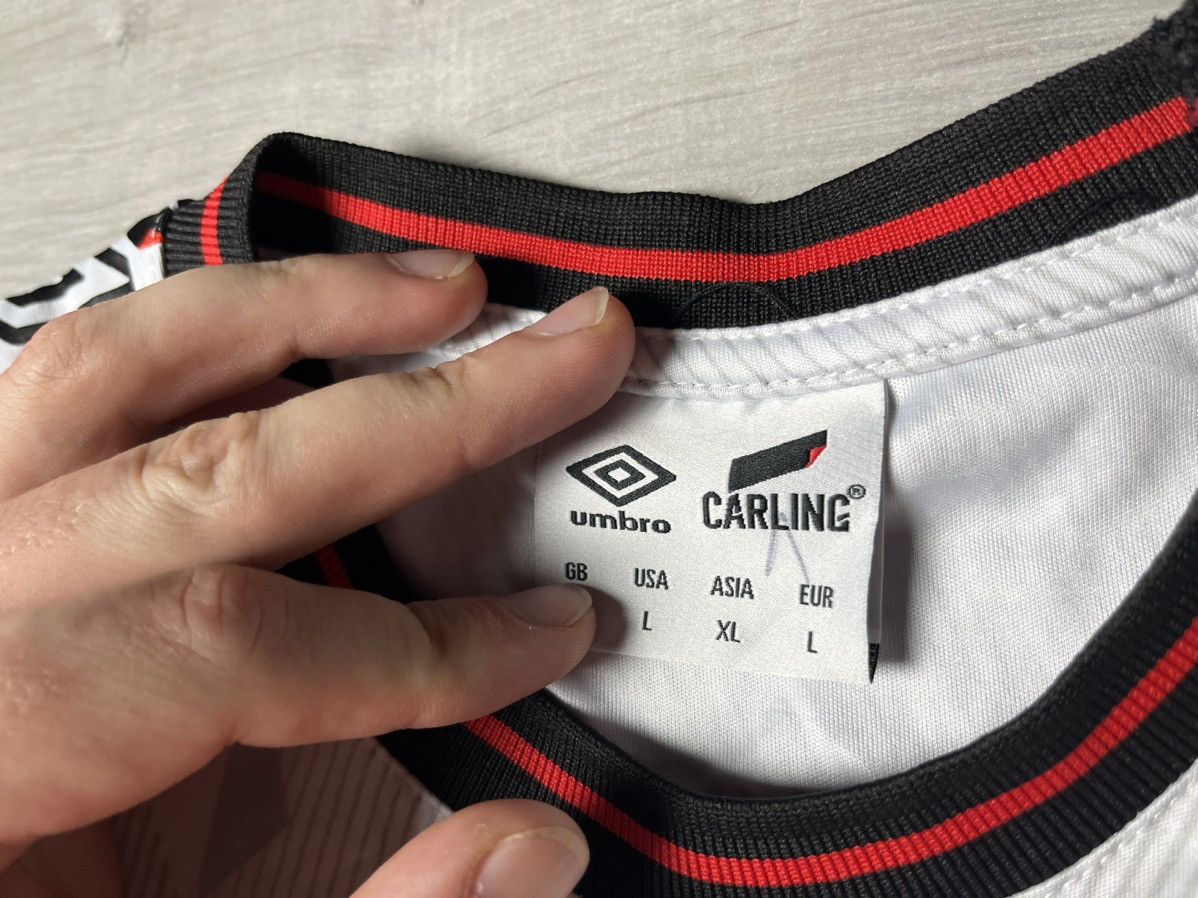 Umbro Umbro x Carling jersey size Large soccer jersey Size US L / EU 52-54 / 3 - 4 Thumbnail