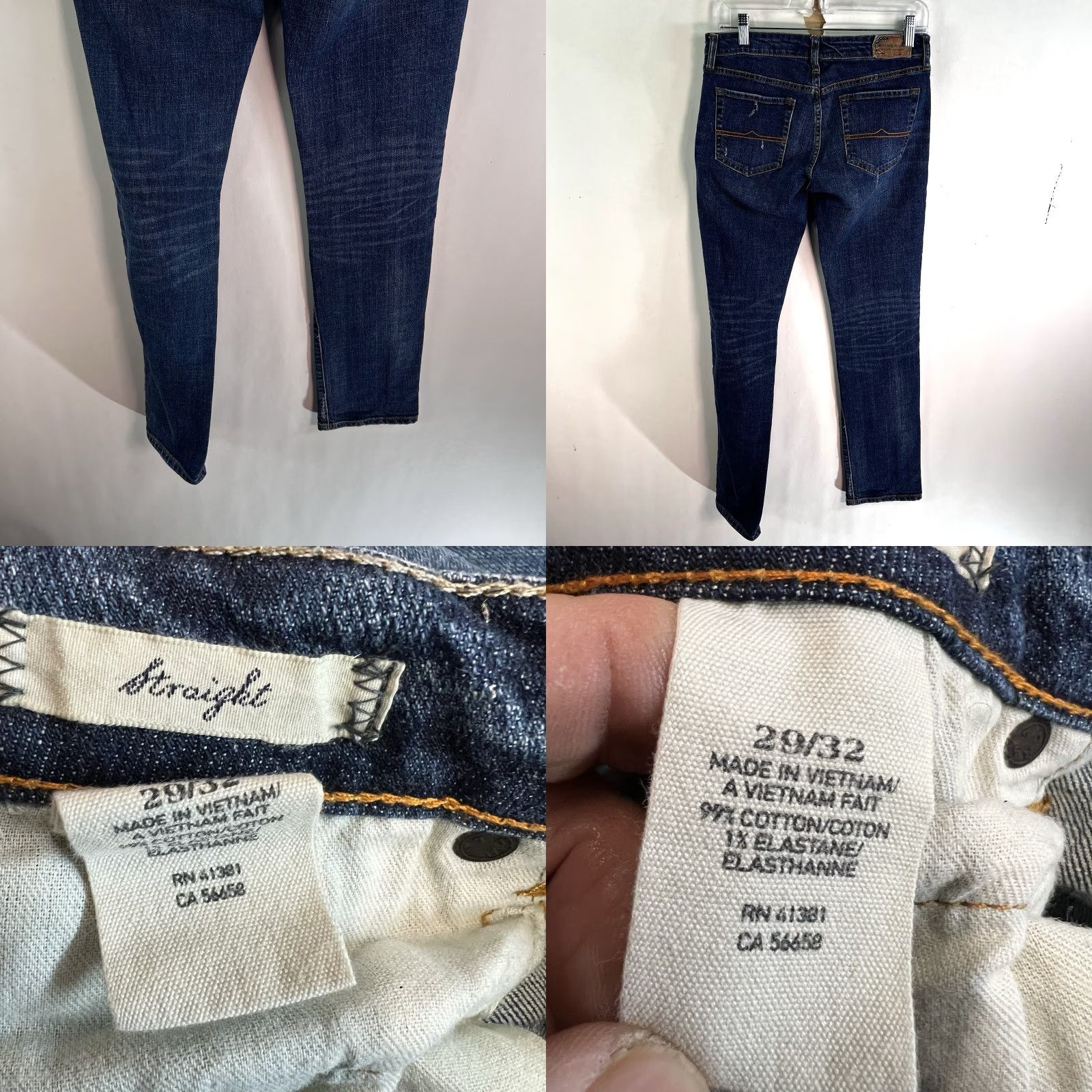 Ralph Lauren Ralph Lauren Denim & Supply Jeans Straight Women 29 Inseam 32 Blue Size 29" - 8 Thumbnail