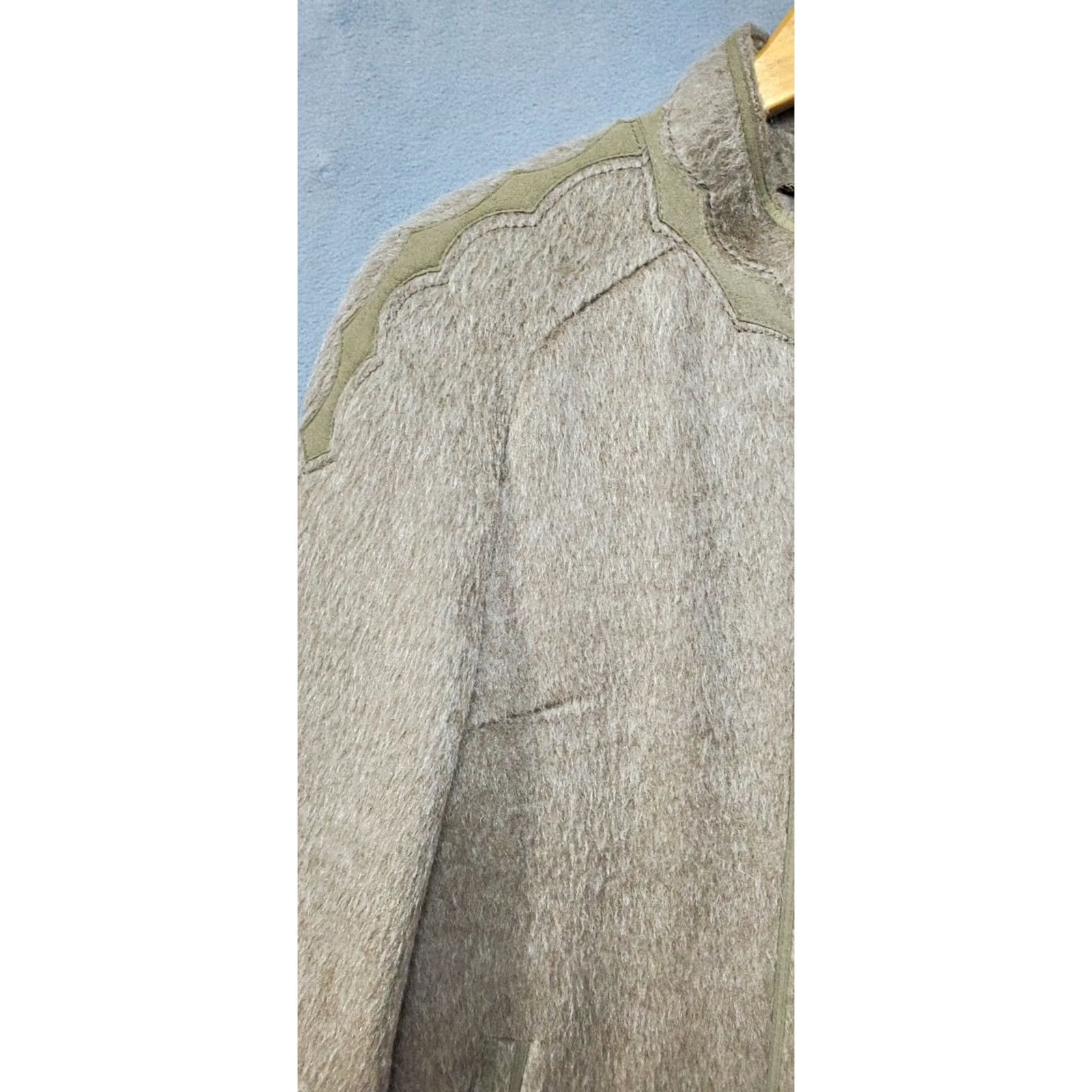 Vintage VINTAGE Calw Overcoat Coat Long Wool Brown 40X43 Unisex Adults M Lining Alpaca Wool Germany 80s 90s Accessories Pockets Button Size M / US 6-8 / IT 42-44 - 3 Thumbnail