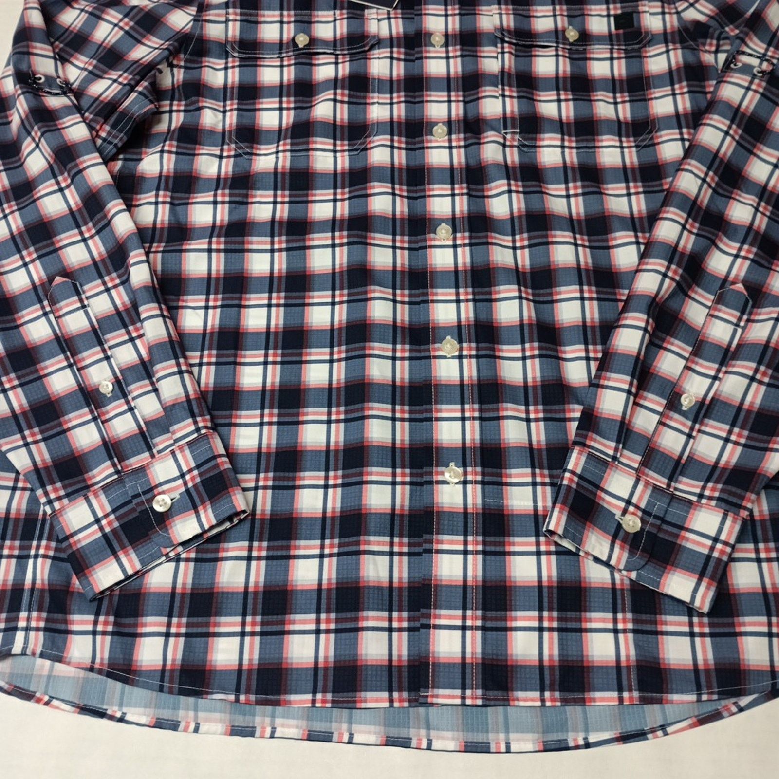 Vineyard Vines Vineyard Vines Shirt Men M Blue Plaid Vented Roll Tab Sleeve Size US M / EU 48-50 / 2 - 2 Thumbnail