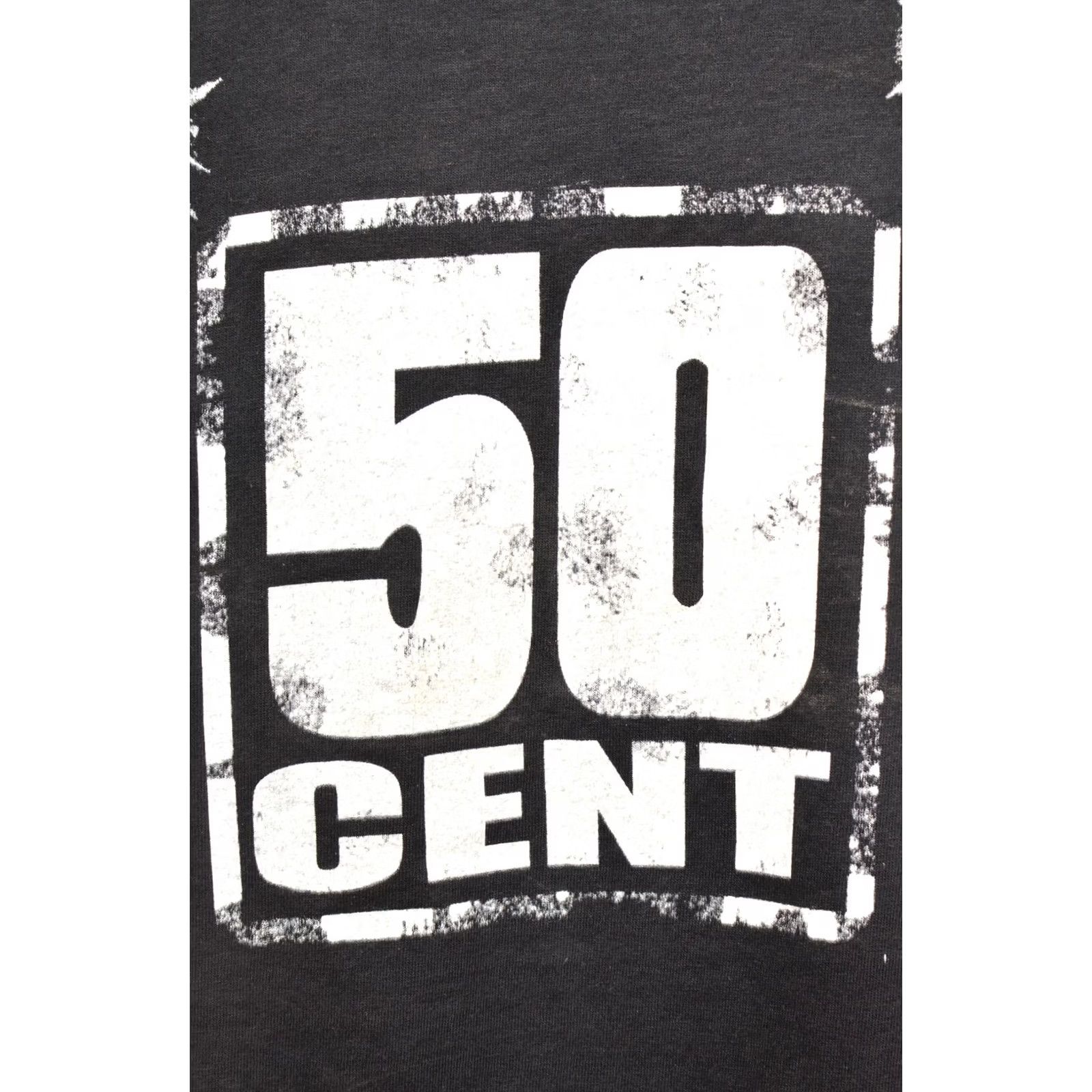 Fruit Of The Loom Fruit of the Loom 50 Cent The Massacre Vintage 2005 T-Shirt Size M Black Mens Short Sleeve 100% Cotton Tee Size US M / EU 48-50 / 2 - 7 Thumbnail
