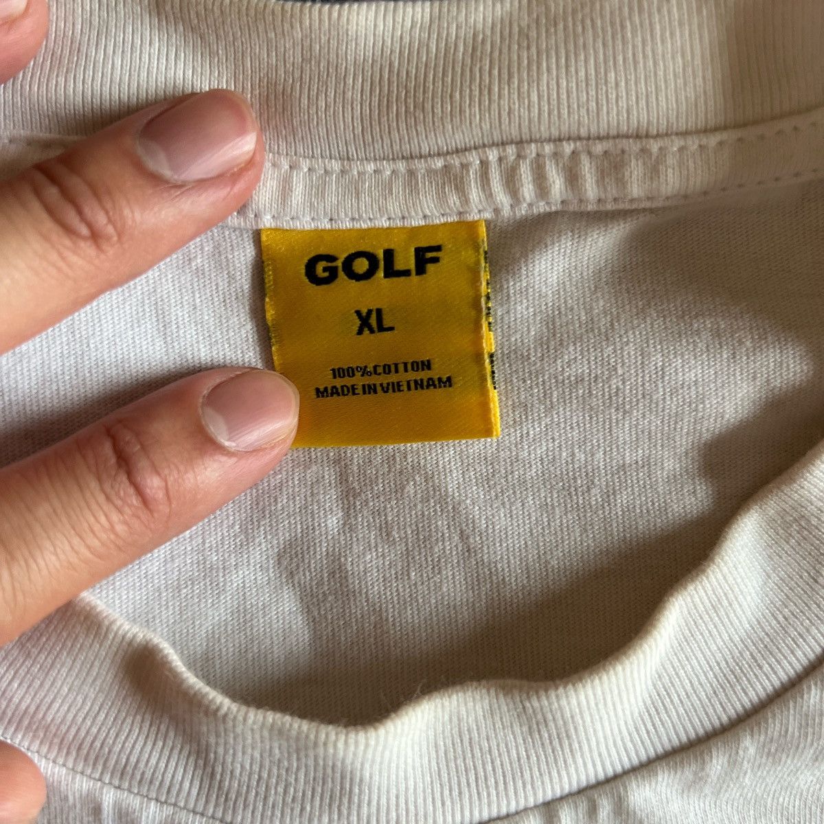 Golf Wang GOLF WANG white t shirt Size US XL / EU 56 / 4 - 2 Thumbnail