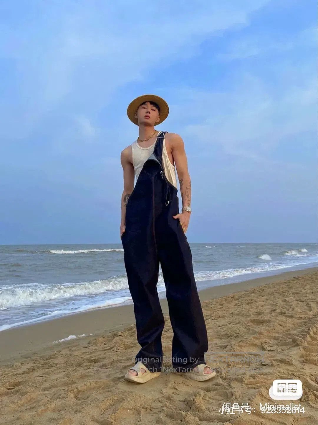 Bottega Veneta Bottega Veneta Raw Denim Overalls 52. Size US 35 - 1 Thumbnail
