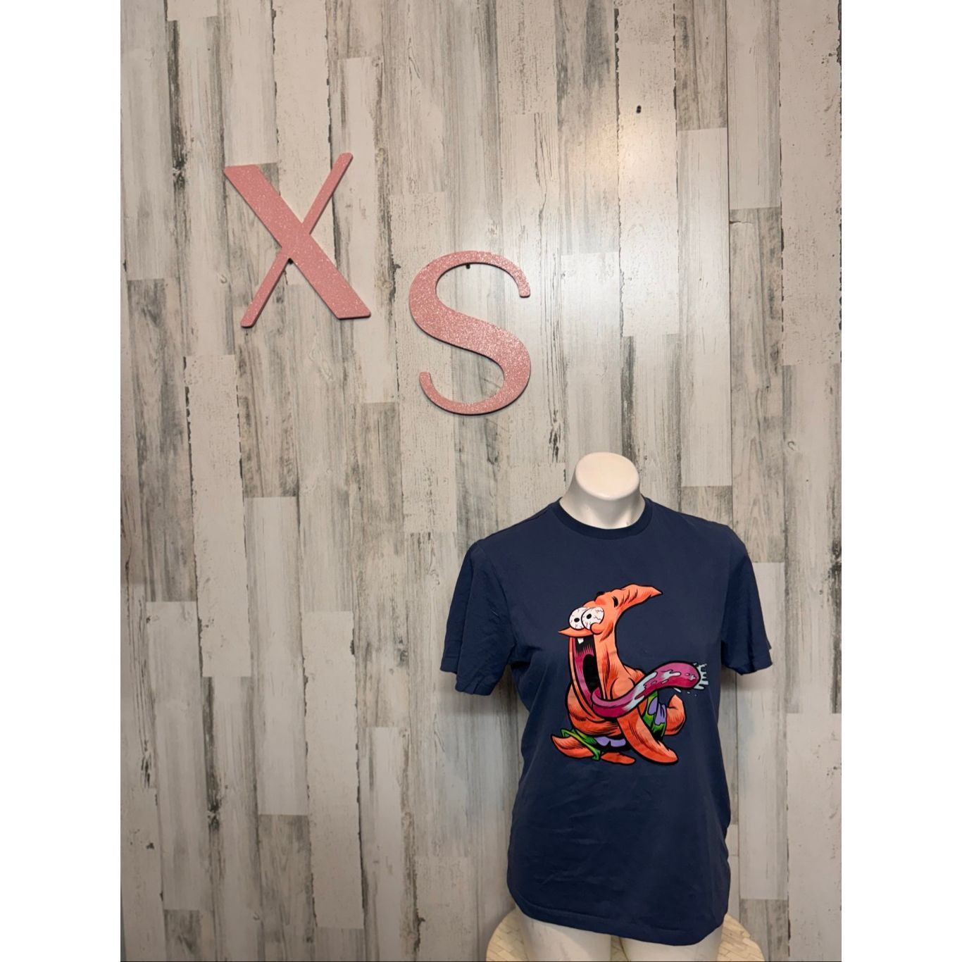 Other Primark x Nickelodeon SpongeBob SquarePants Patrick Star Graphic Tee Navy XS Size XS / US 0-2 / IT 36-38 - 1 Thumbnail