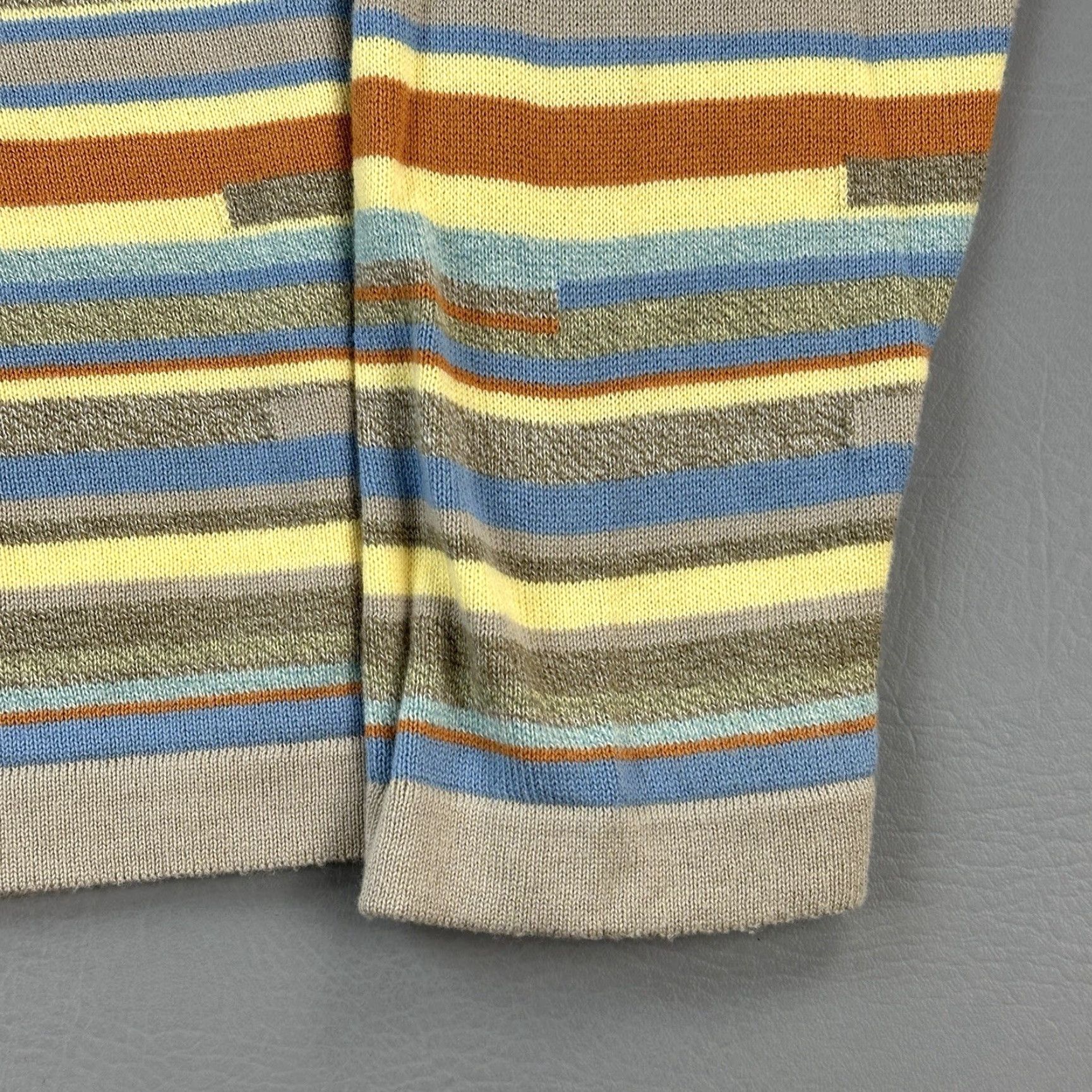 Vintage VINTAGE Tricots St Raphael Sweater Mens Large Striped Knit Pullover Boxy 90s Size US L / EU 52-54 / 3 - 3 Thumbnail